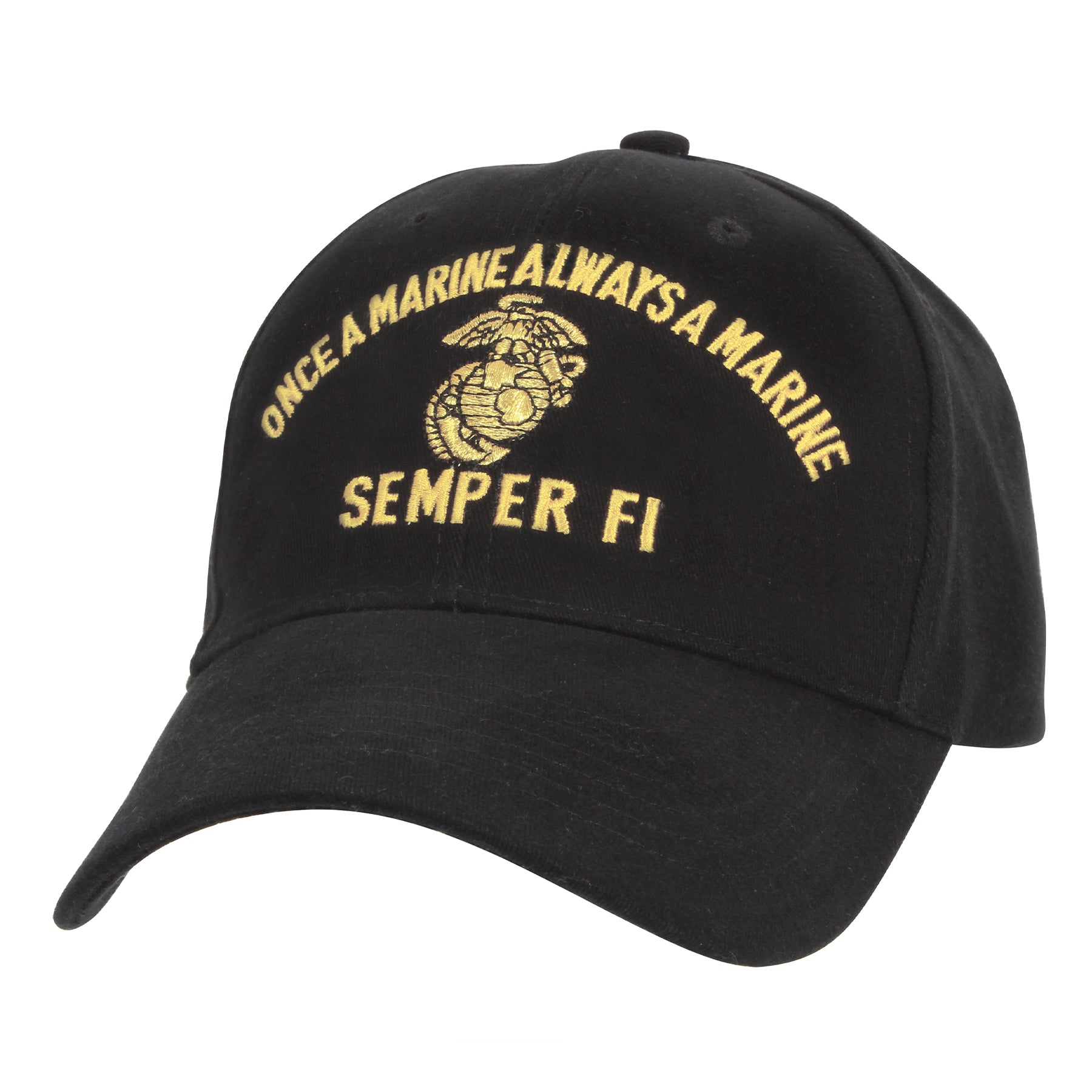 MARINE SEMPER FI LOW PROFILE CAP - BLACK