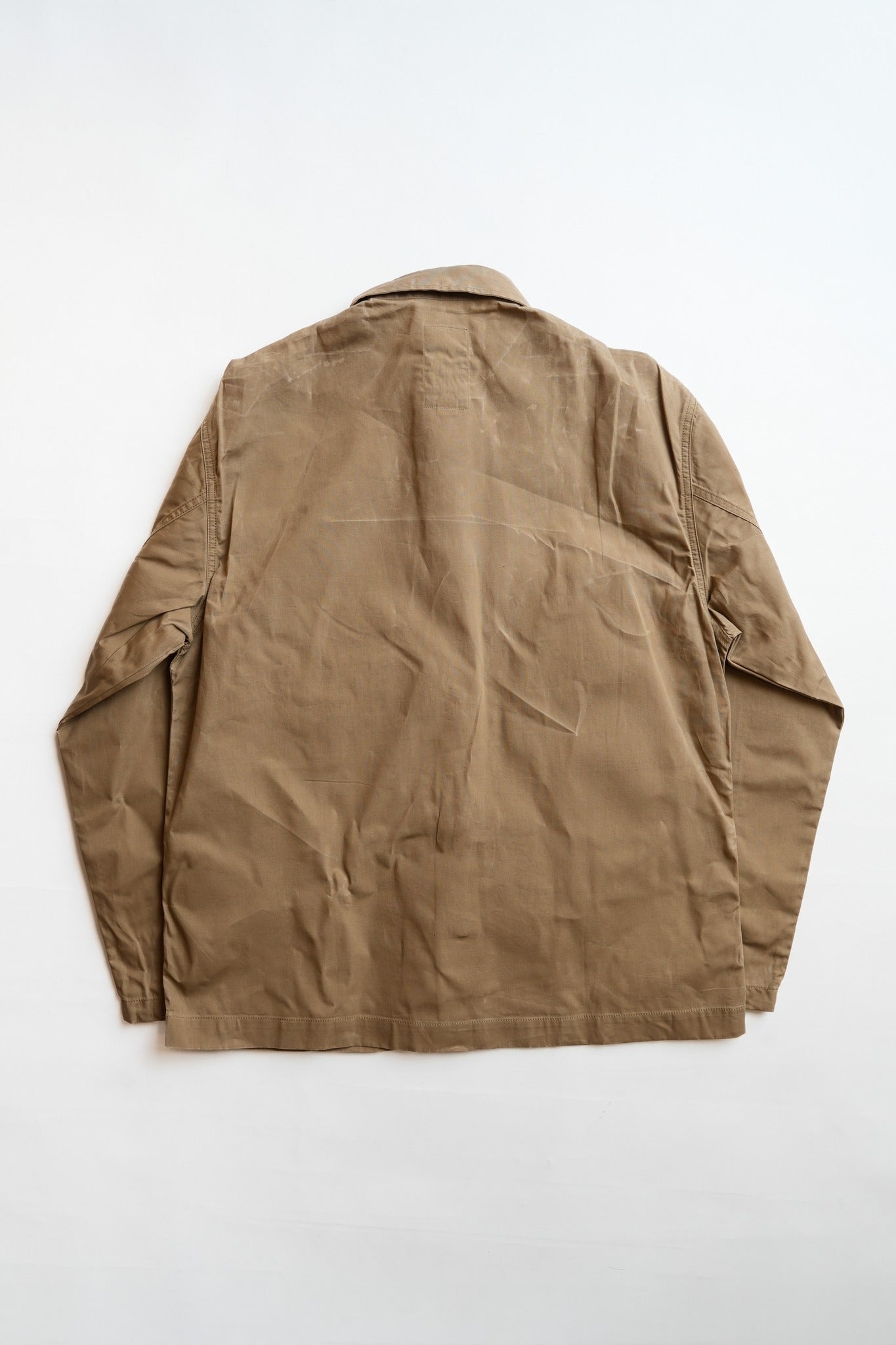 P44 Utility Shirt - Khaki Tin Cloth