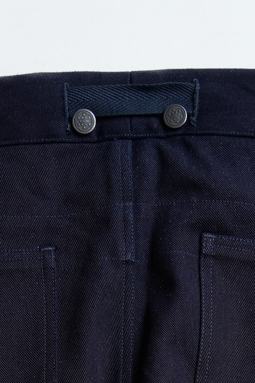 Modified 1943 British Army trousers - Indigo Twill