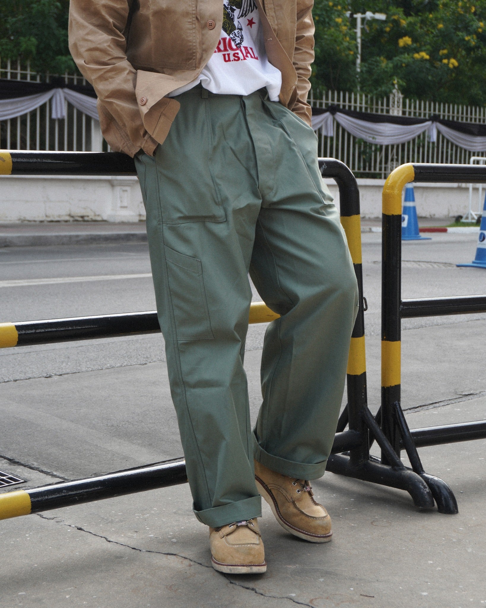 USAF Mechanic Trousers - Reverse Sage