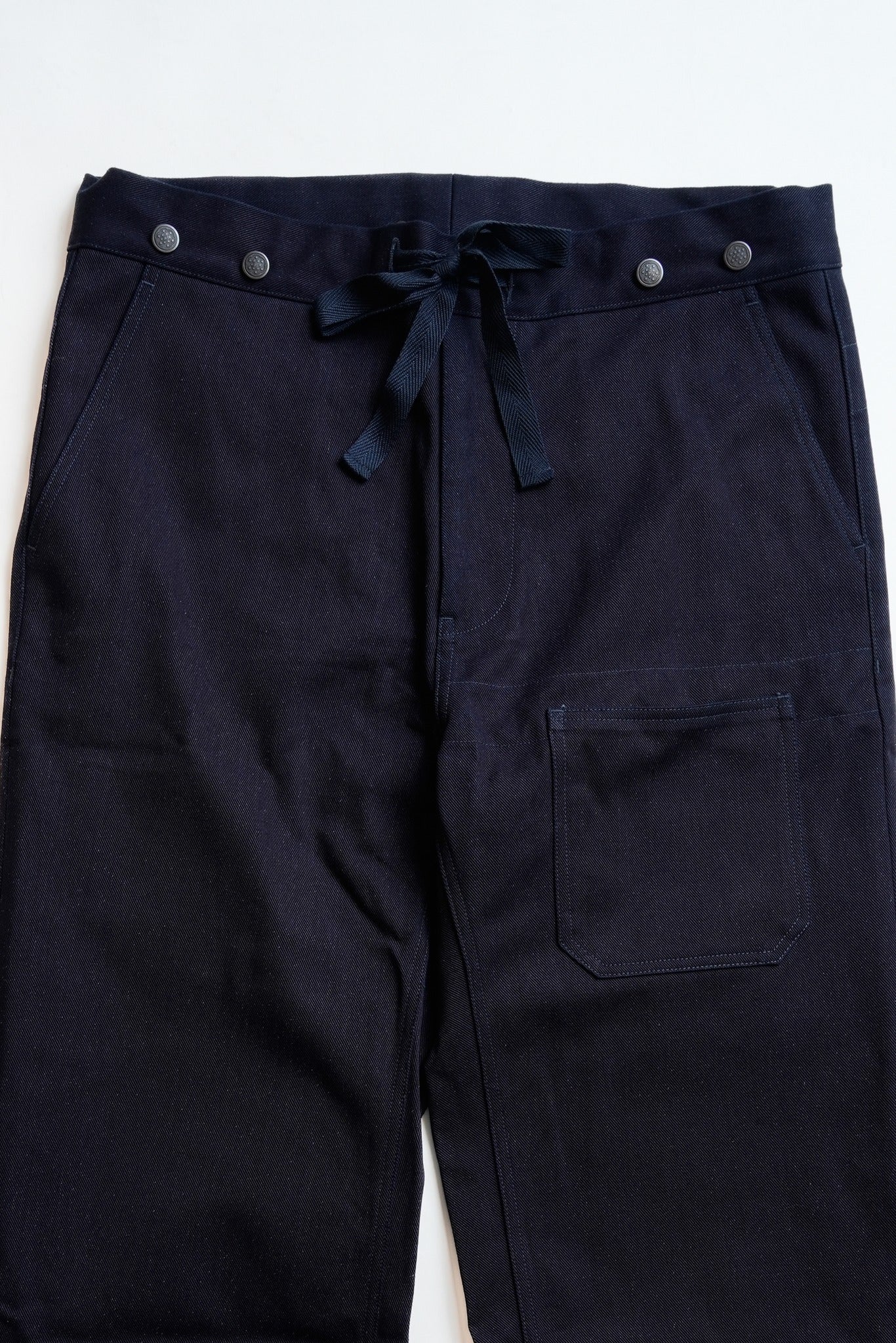 Modified 1943 British Army trousers - Indigo Twill