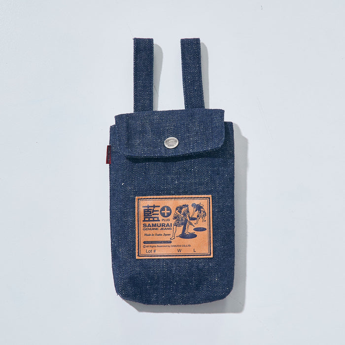 SJSPC24-AINBK DENIM SMARTPHONE CASE - INDIGO