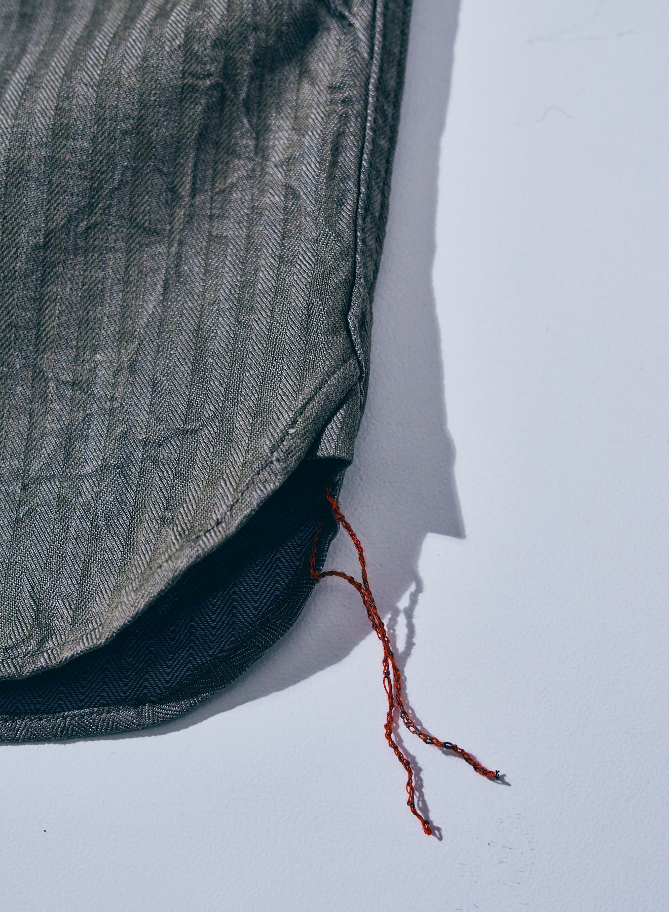 SWCPS22-HB Shawl collar L/S Shirt - OLIVE