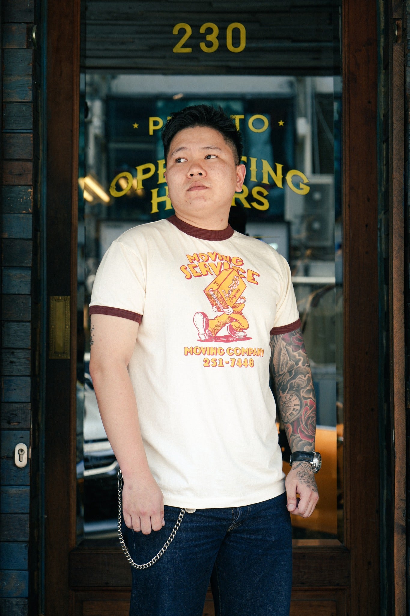 Original Ringer Tee - Moving Company