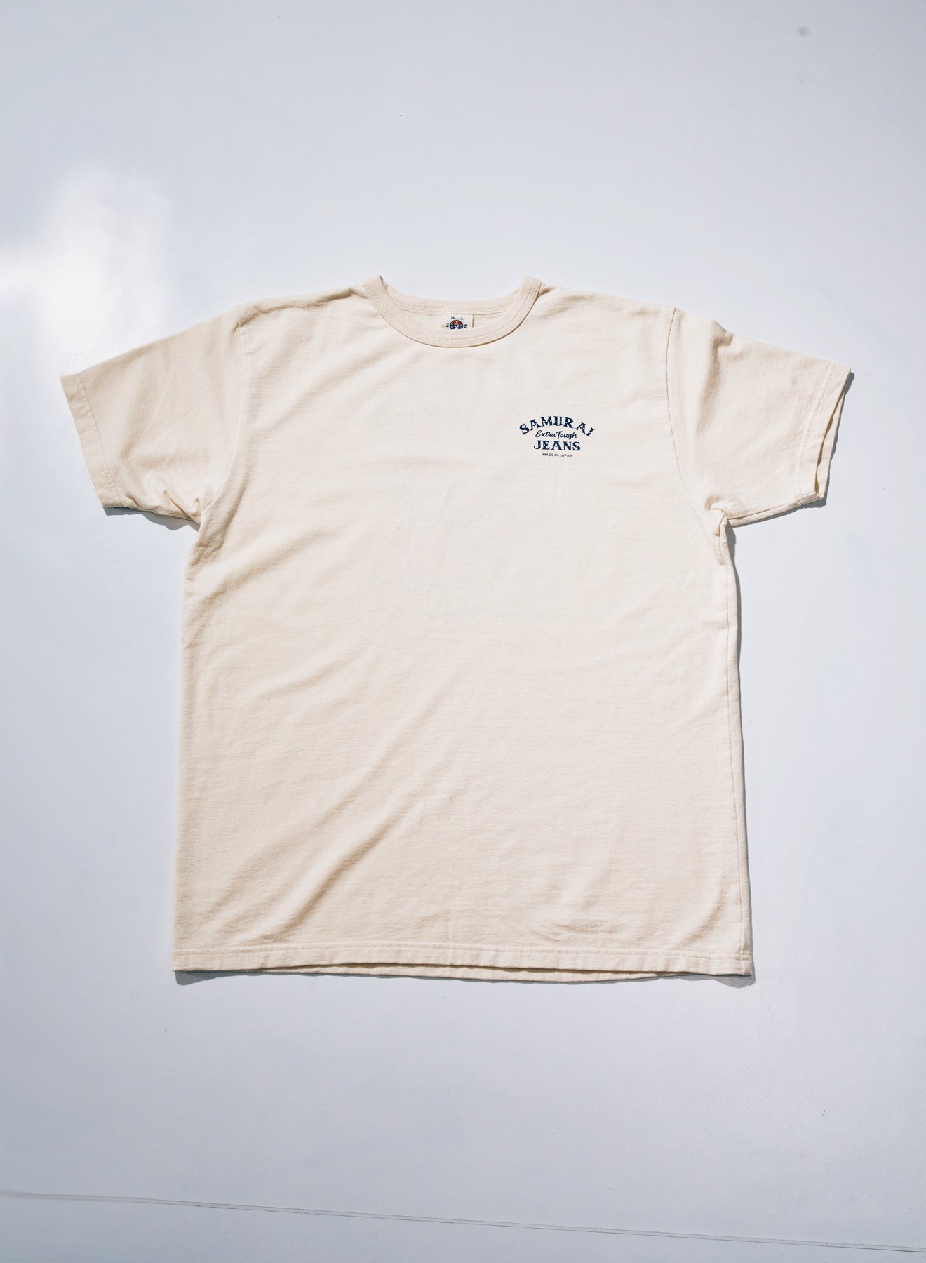SJST26-105 (Aged Cotton Inlay Loopwheel T-Shirt) - IVORY