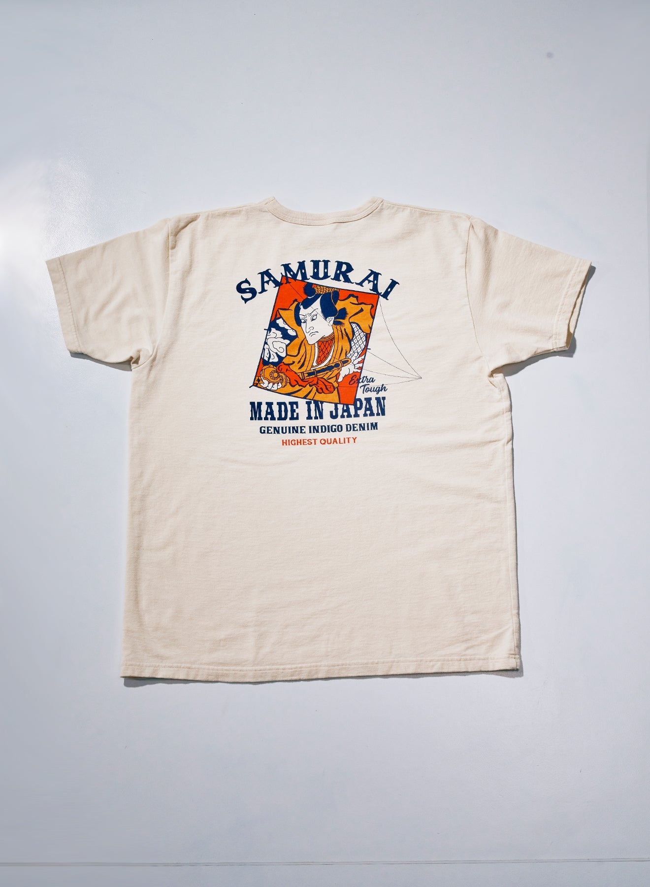 SJST26-105 (Aged Cotton Inlay Loopwheel T-Shirt) - IVORY