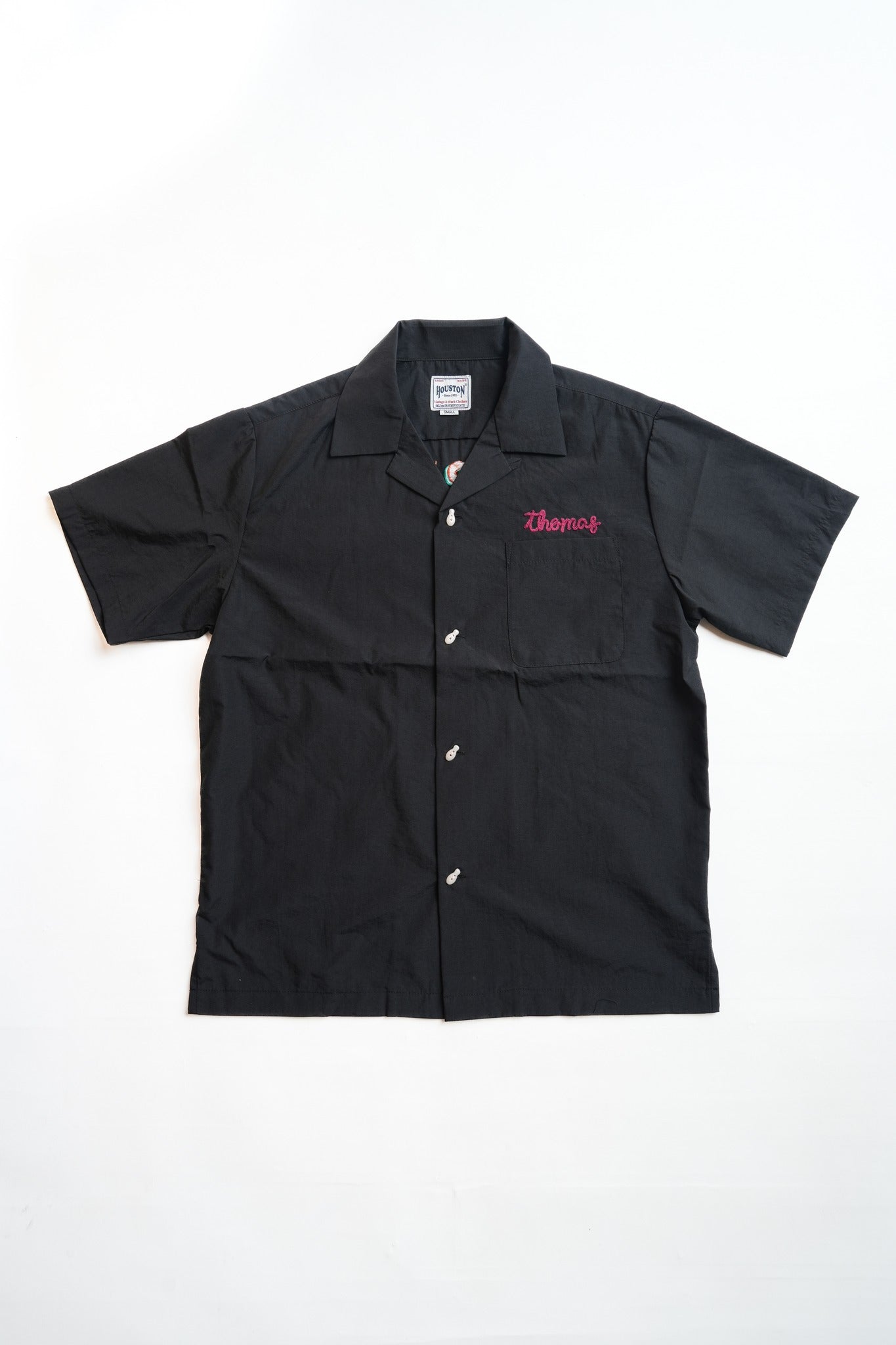 41319 BROAD BOWLING SHIRT(DRAGON BOWL) - BLACK