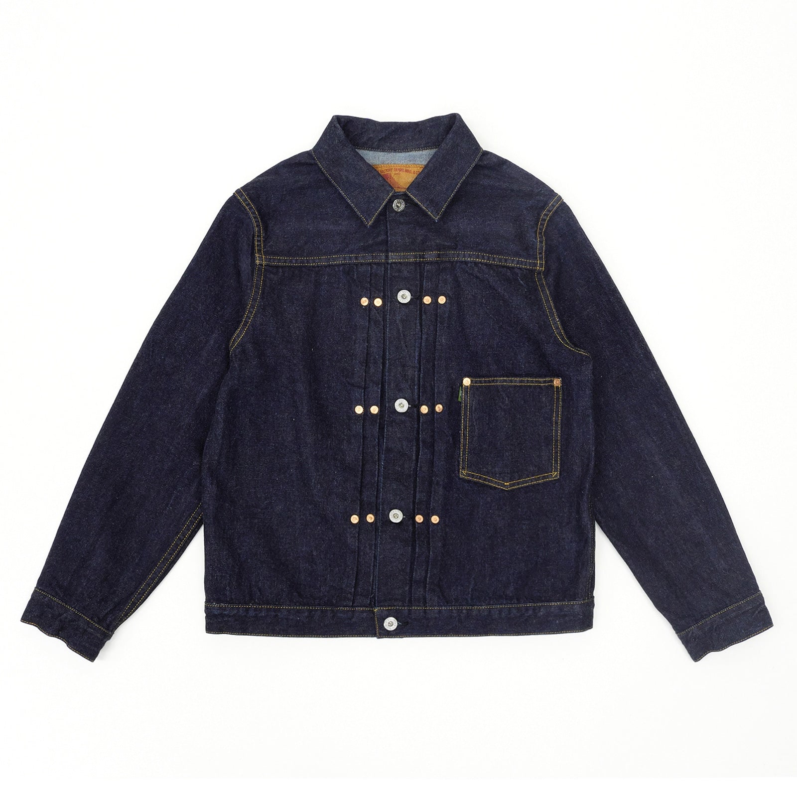 F2432 SELVEDGE GARAGE DENIM JK - INDIGO