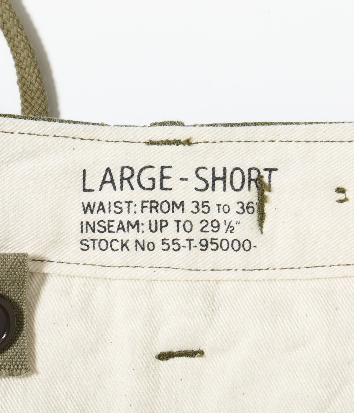 BR42529 TROUSERS SHELL FIELD M-1951 SHORT LENGTH - OLIVE