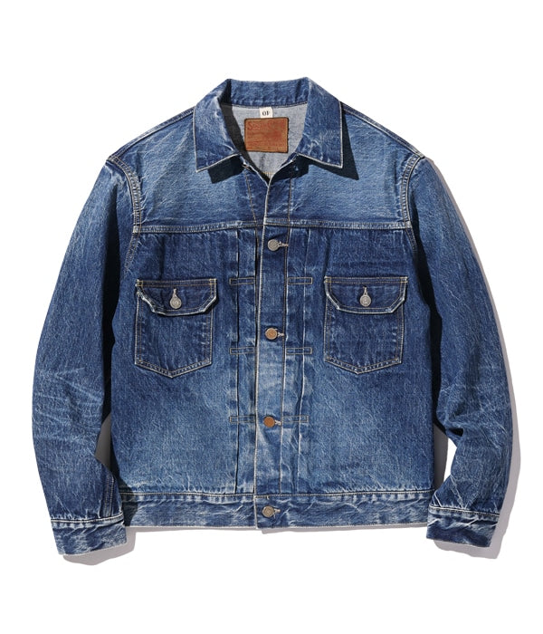 SC11953SW-429 14.25oz. DENIM JACKET 1953 AGED MODEL - INDIGO