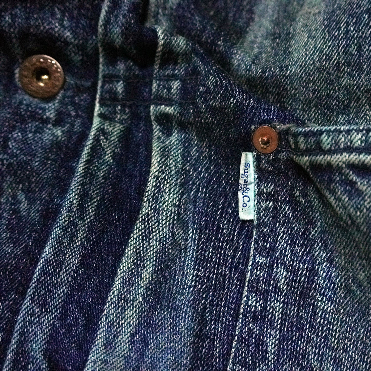 GENTLE JACKET 40'S WASH - INDIGO