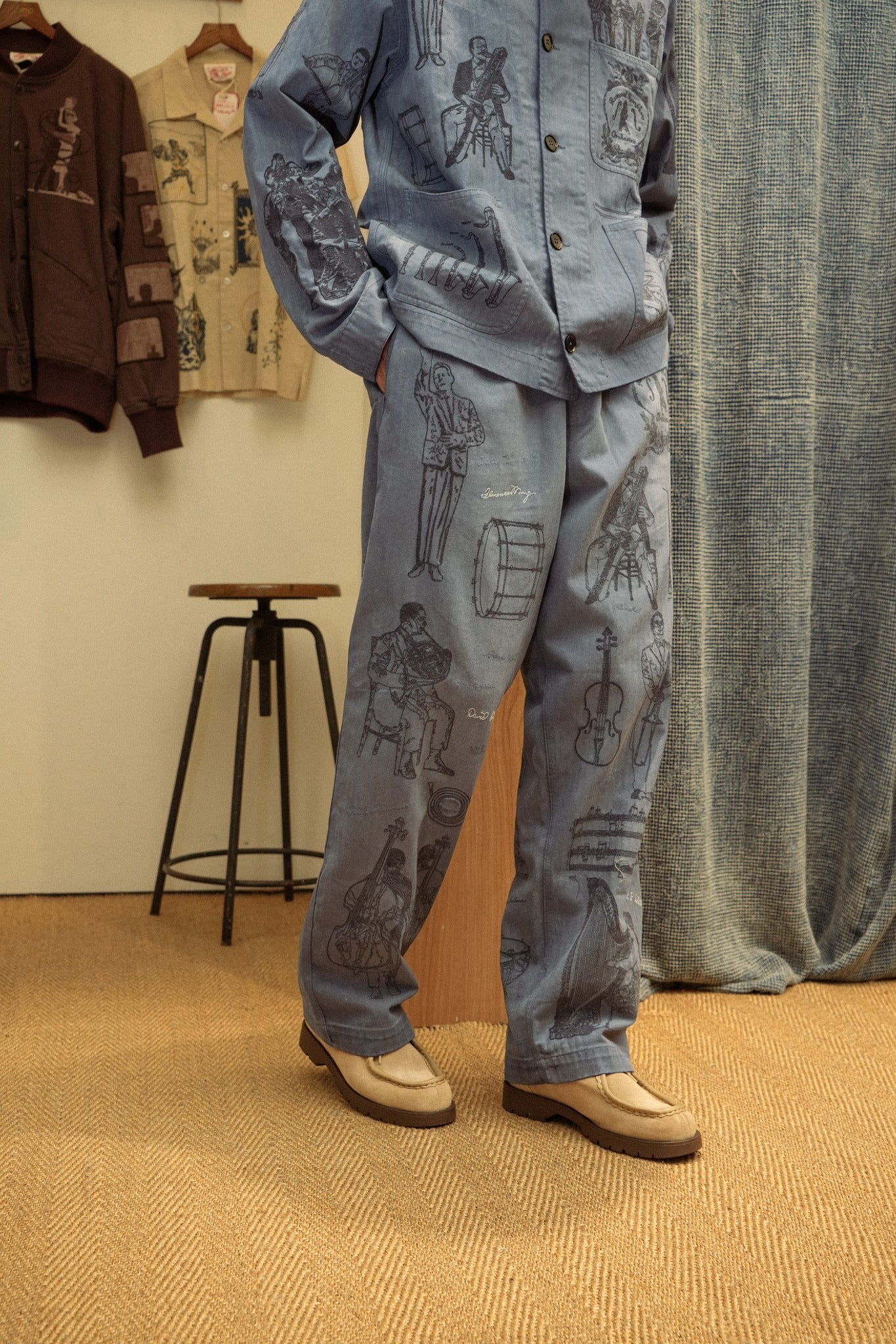 Orchestra Pant - Chore Blue