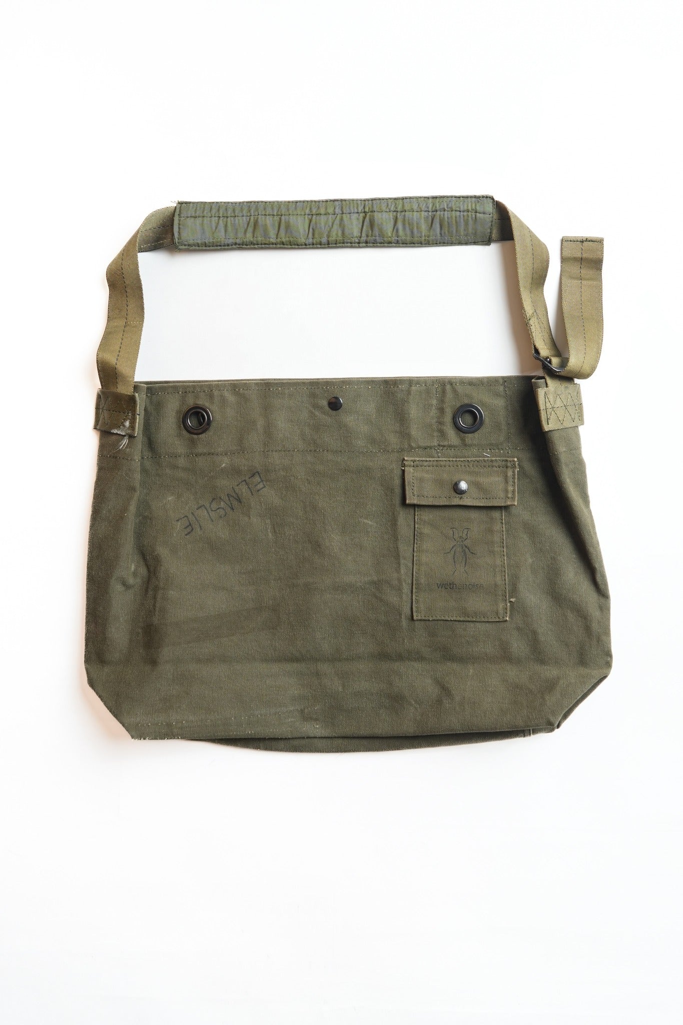US MILITARY VINTAGE DUFFLE BAG REMAKE SHOULDER BAG - VINTAGE