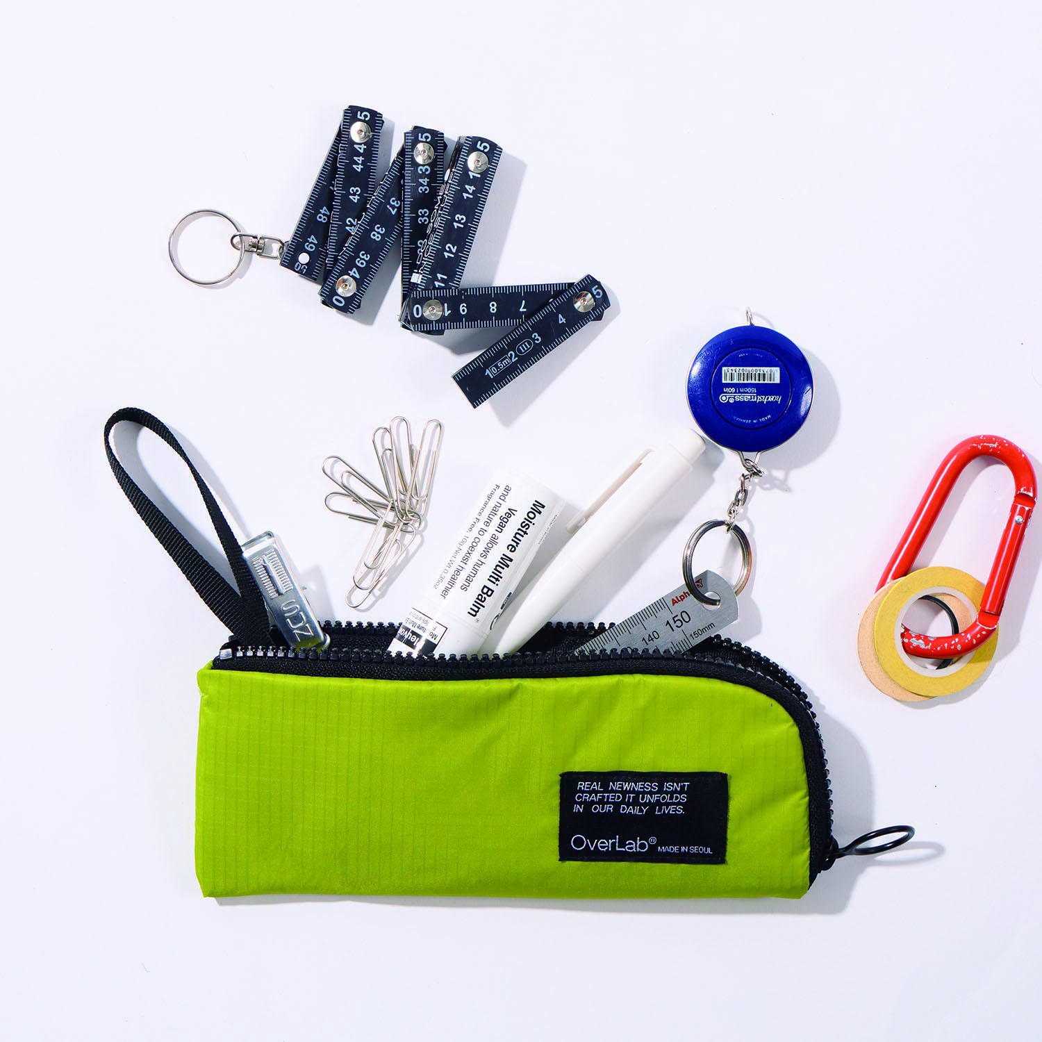 OVPR-130-Holdy pencil case - LIME