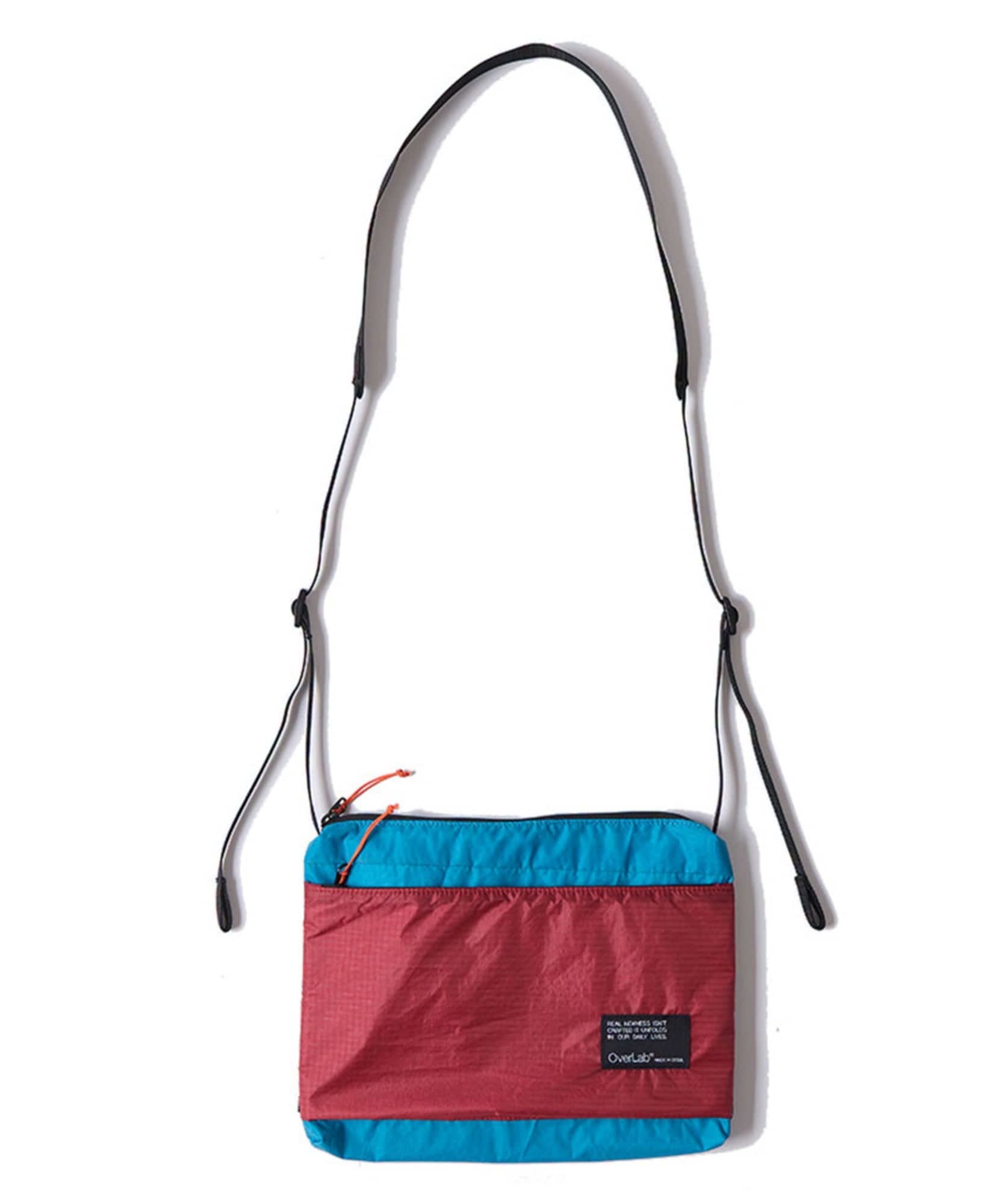 OVPR-132-Utility sacoche bag - RED/BLUE