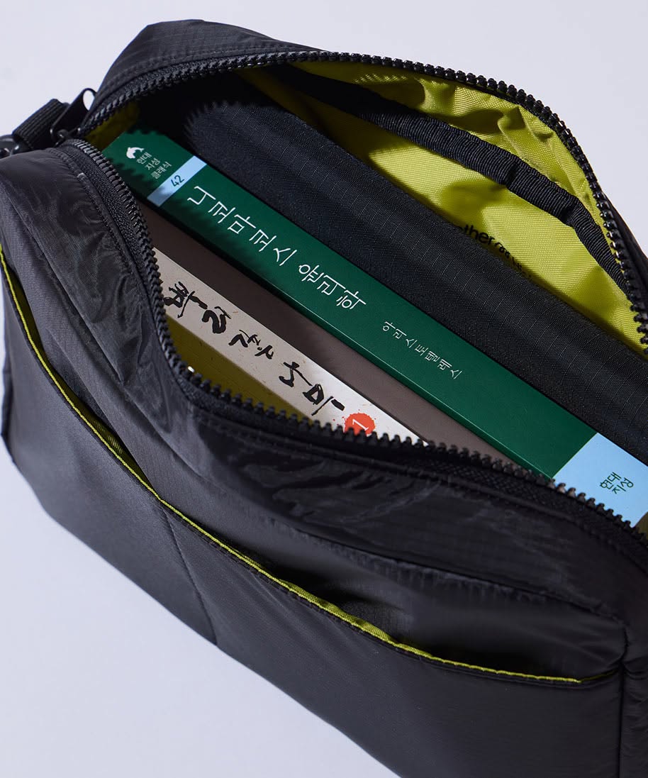 OVPR-139-Air crossbody bag - BLACK
