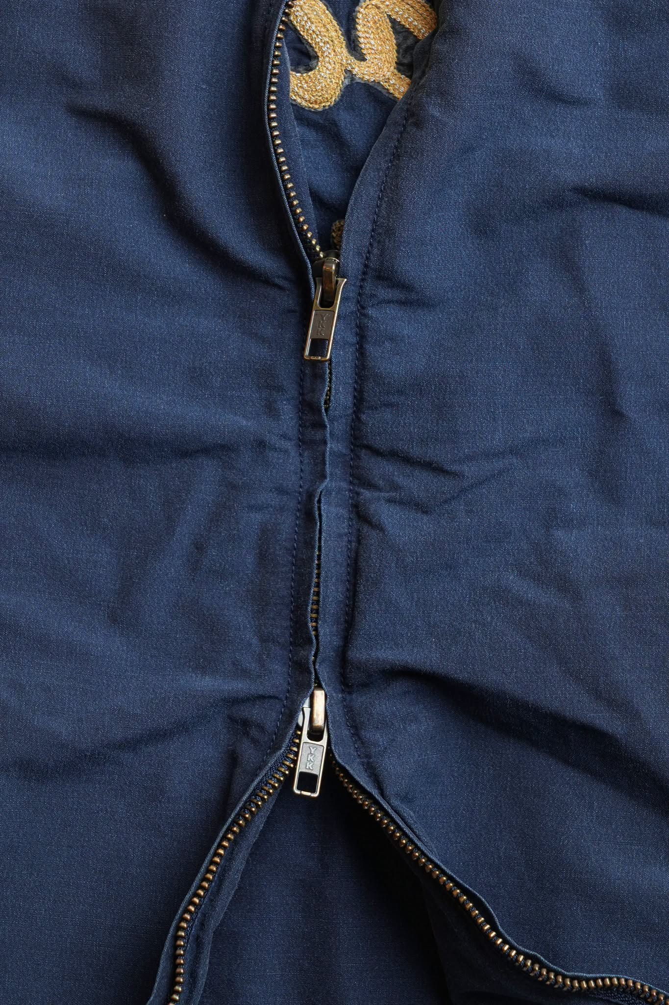 NYLON US NAVY PATTRIOT WINDBREAKER - INDIGO