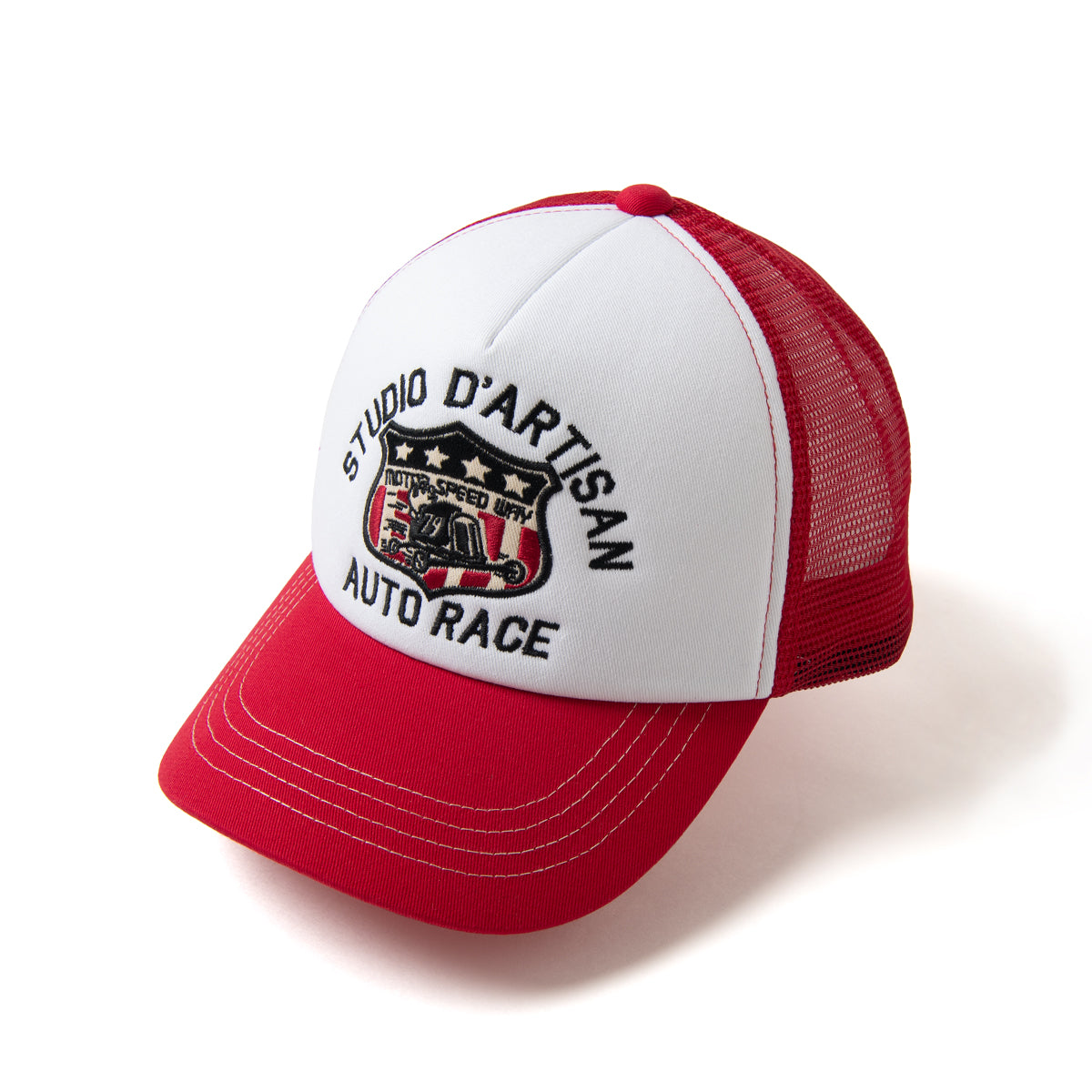 7586 Mesh cap - RED