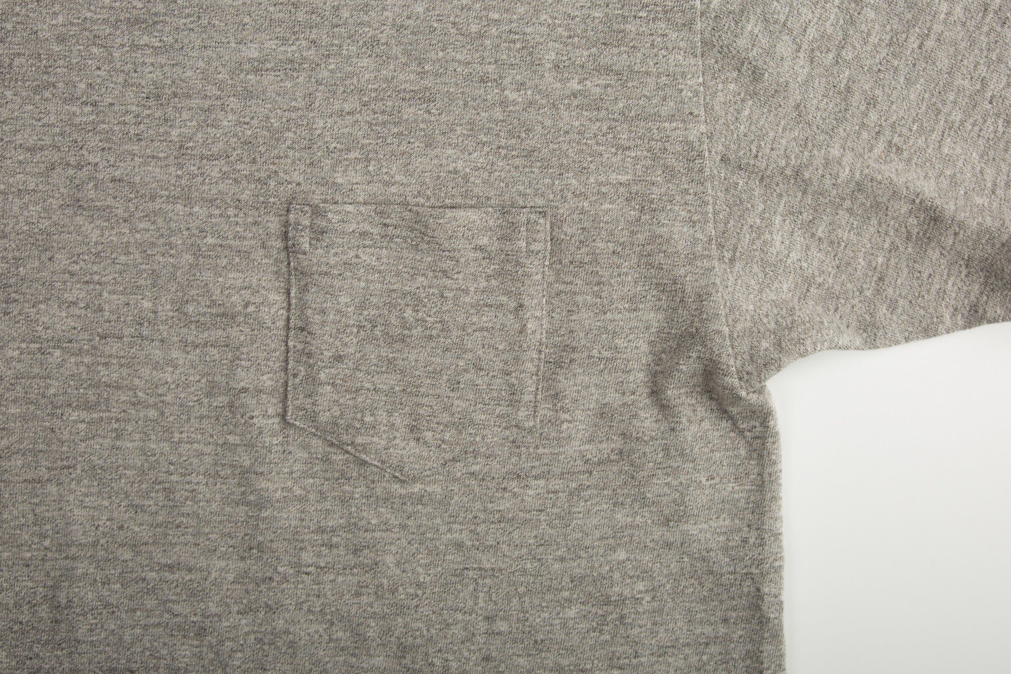 JG-CS07 Standard Pocket TEE - HEATHER GRAY