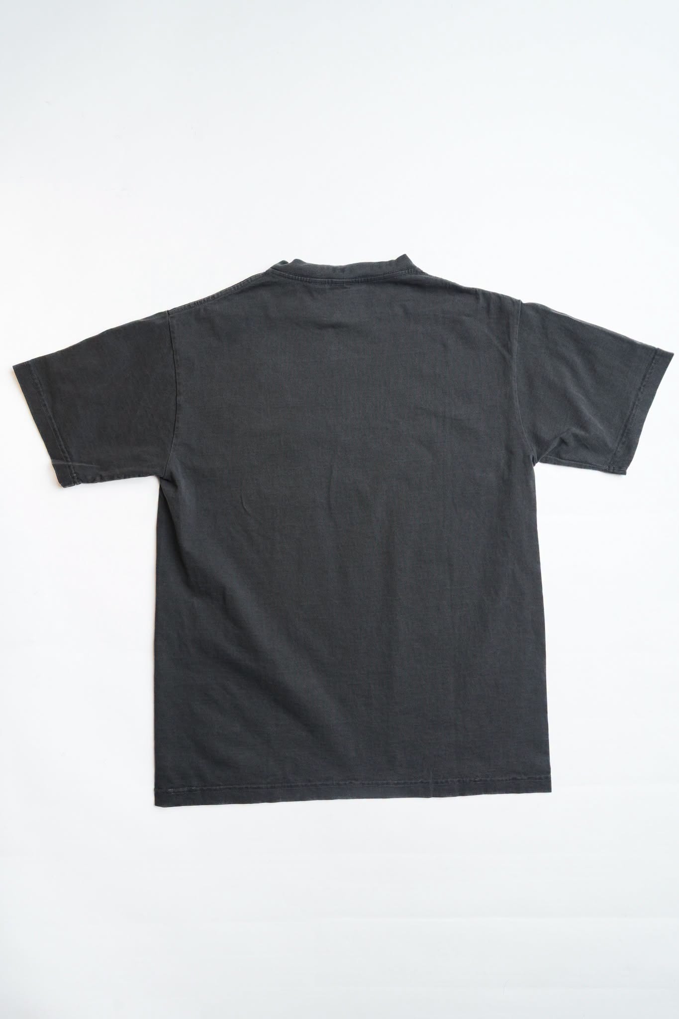 Crew Neck Short Sleeve Pocket T-Shirt - DARK GREY