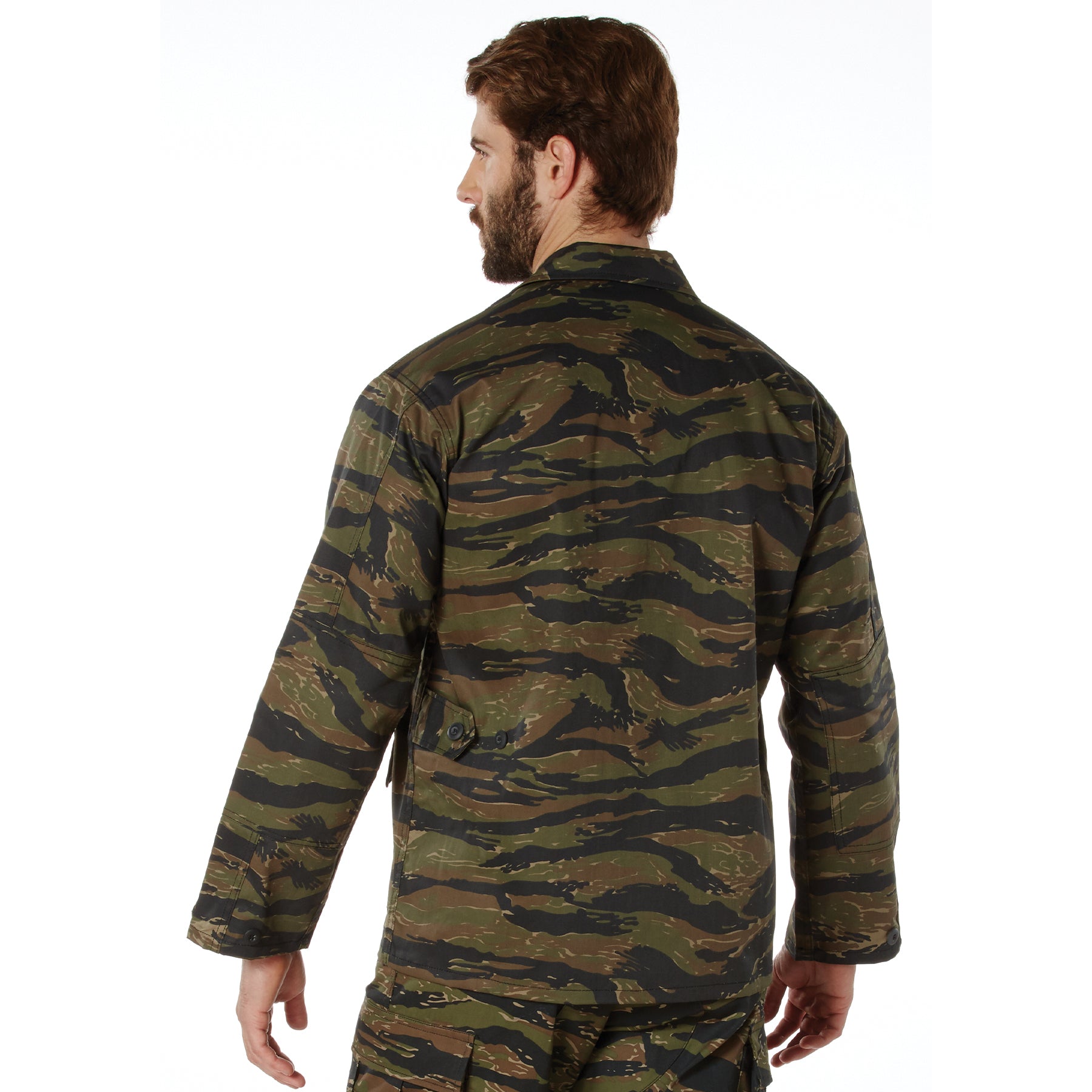Twill BDU Shirt - TIGER STRIPE CAMO
