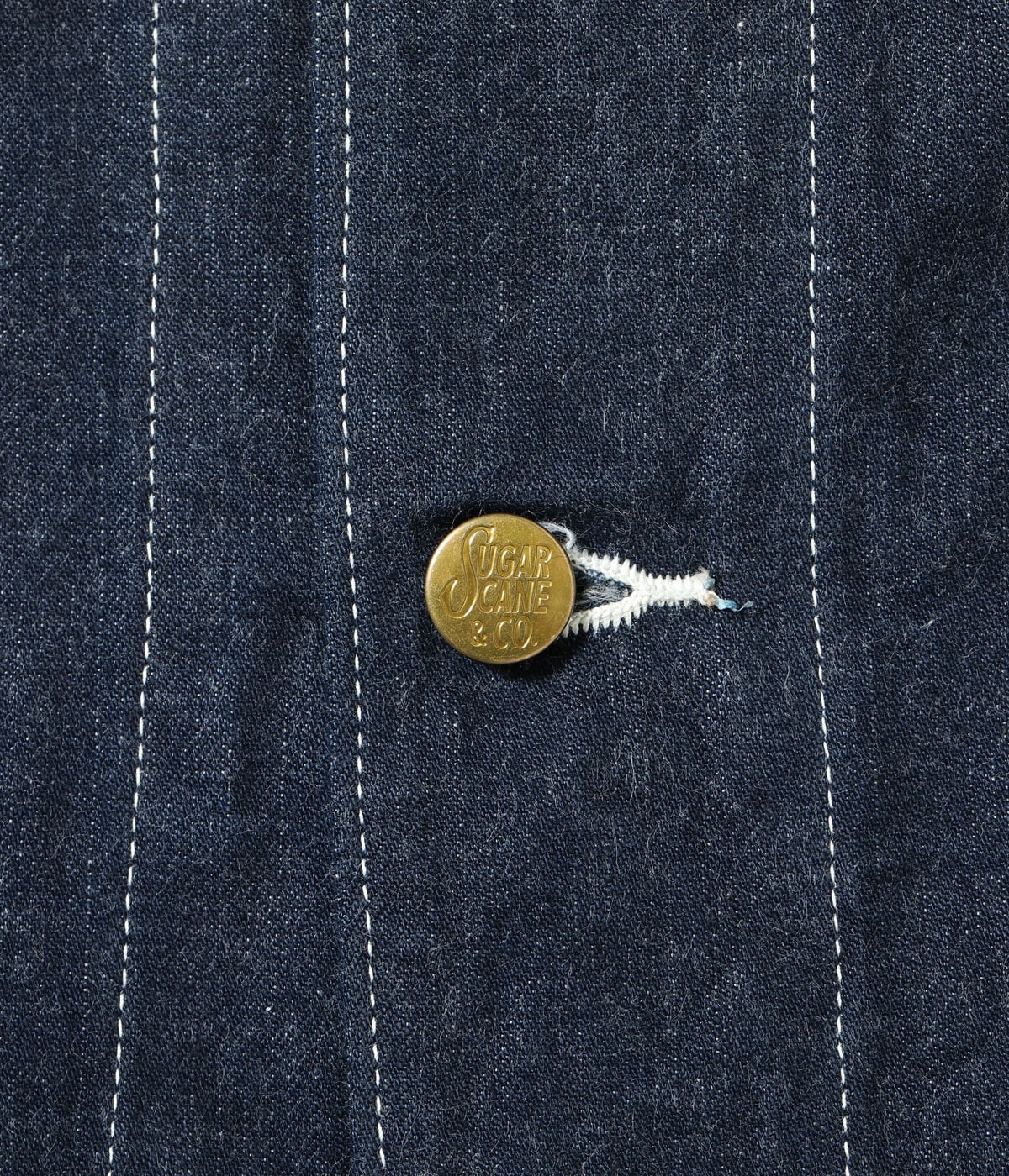 SC15655 11oz. BLUE DENIM WORK COAT - INDIGO