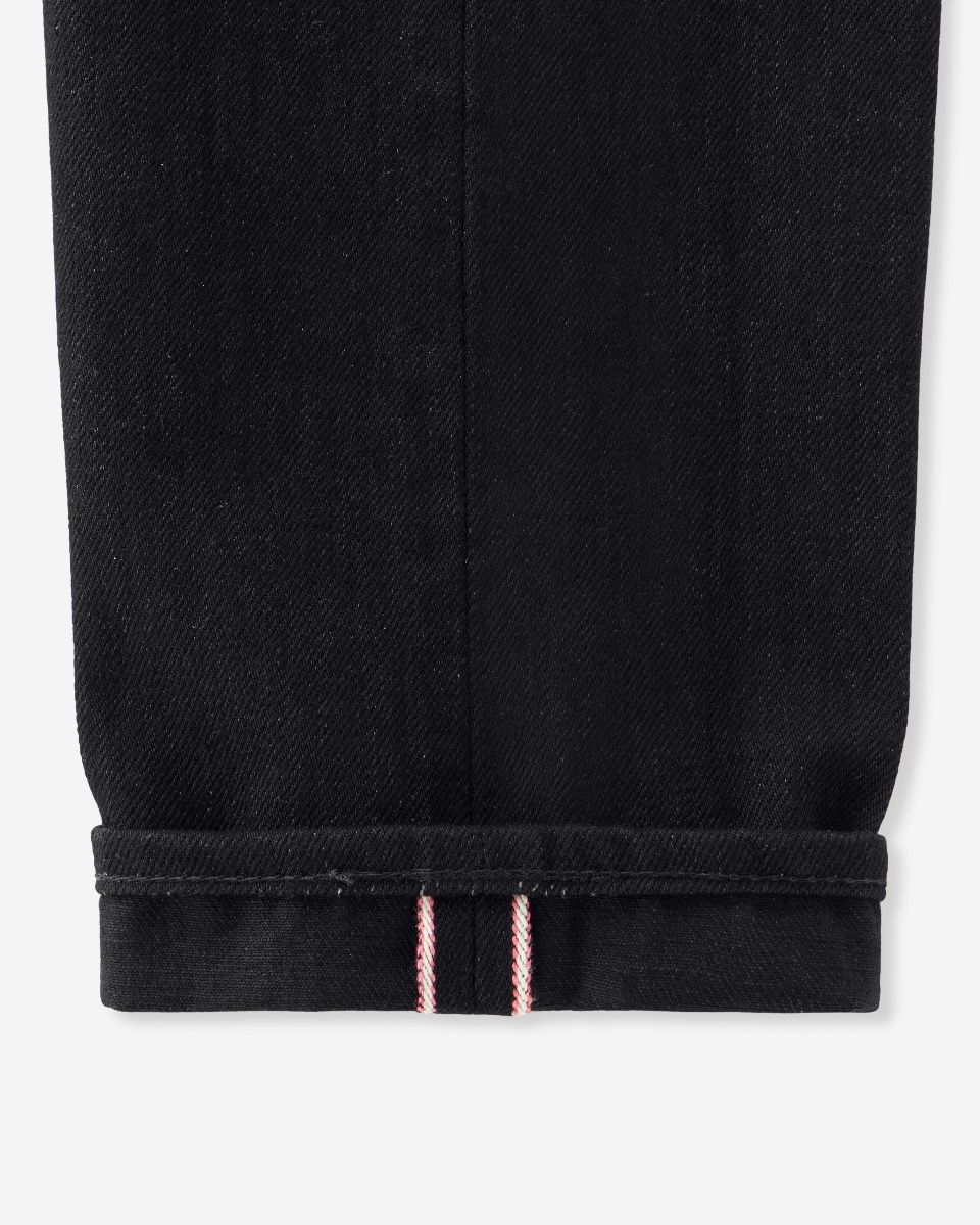 MMJZ1201 #200 CLASSIC TAPERED 15.7oz ZIPPER FLY - BLACK