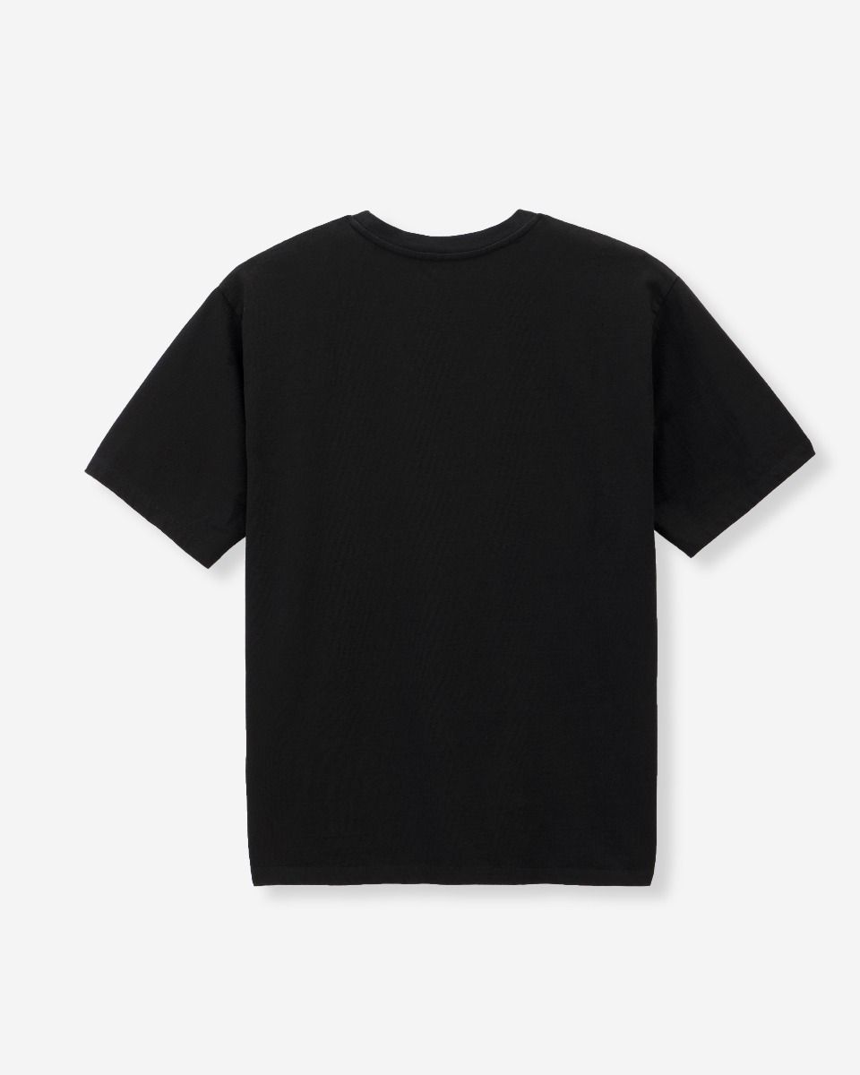 MXTS10445S HEAVY OUNCE S/S TEE-CRANE - BLACK