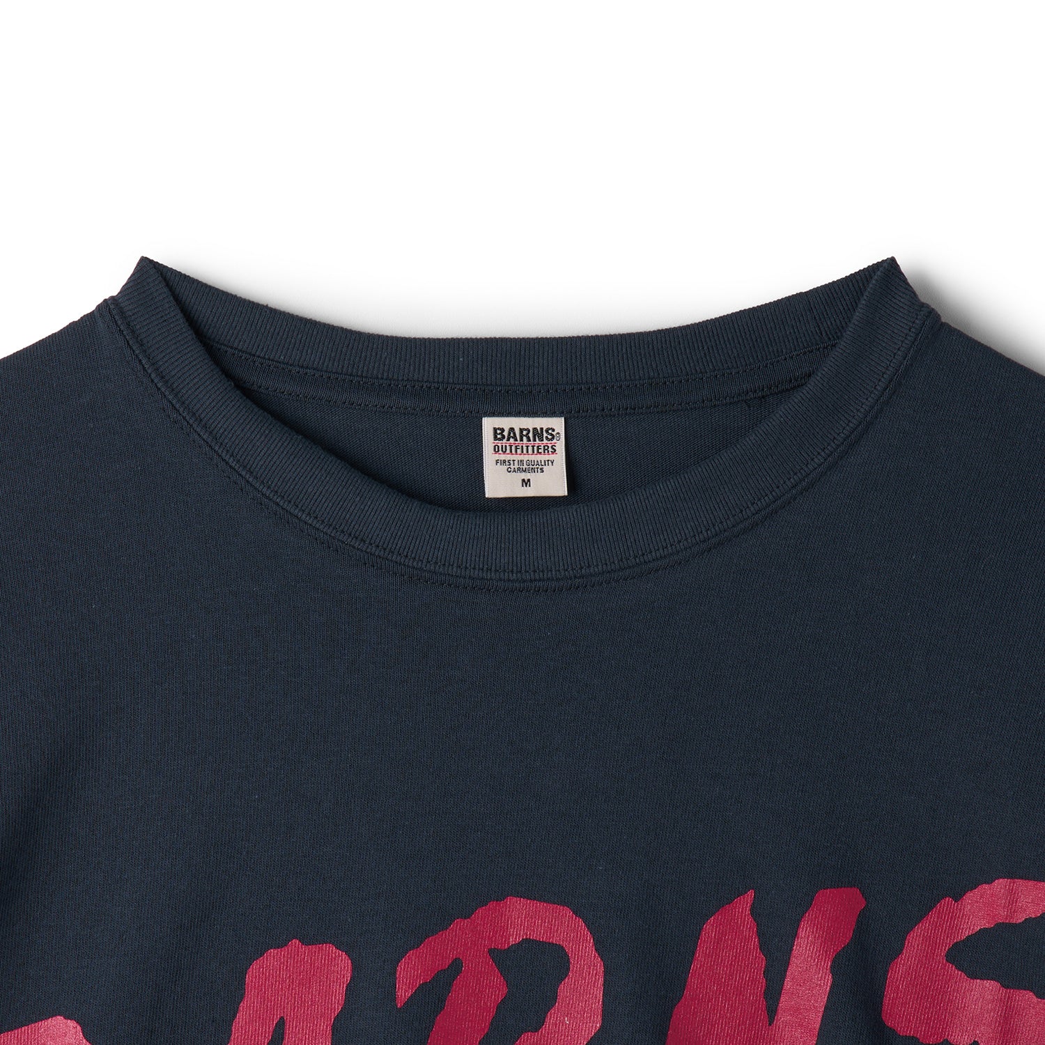 BR-25404 BOXY L/S PRINT T-SHIRT (BARNS) - CHARCOAL