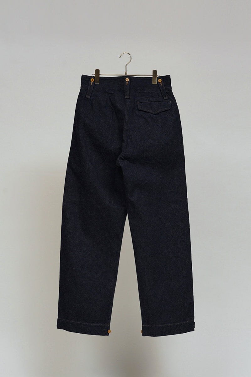 BRITISH ARMY PANT - LOOSE DENIM - INDIGO