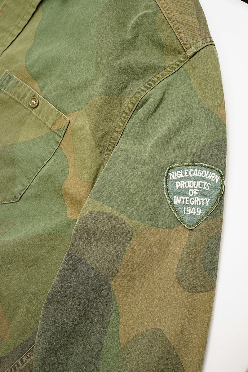 UTILITY SHIRT FADE CAMO - GREEN