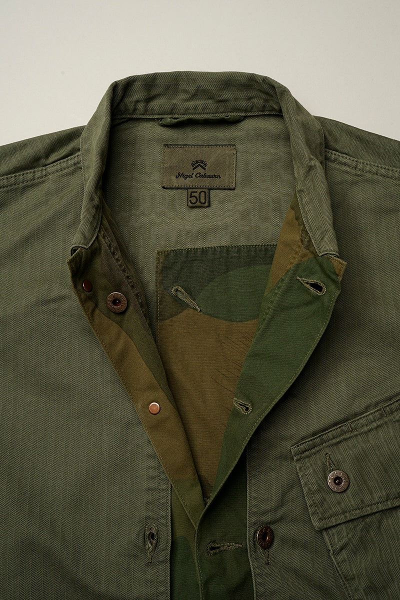FATIGUE JACKET CAMO - GREEN