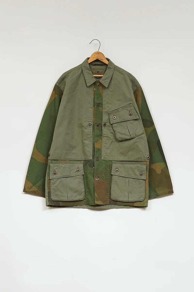 FATIGUE JACKET CAMO - GREEN