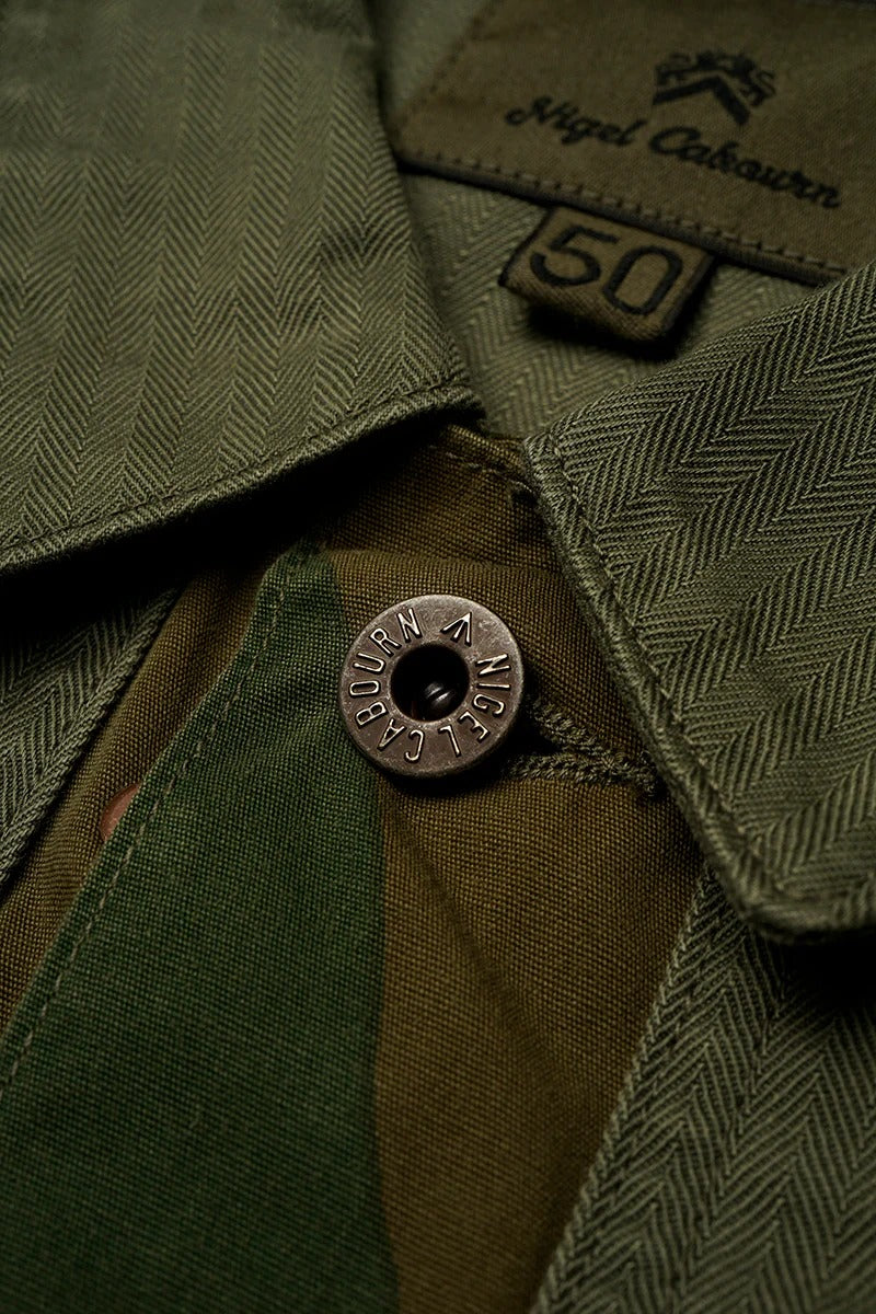 FATIGUE JACKET CAMO - GREEN