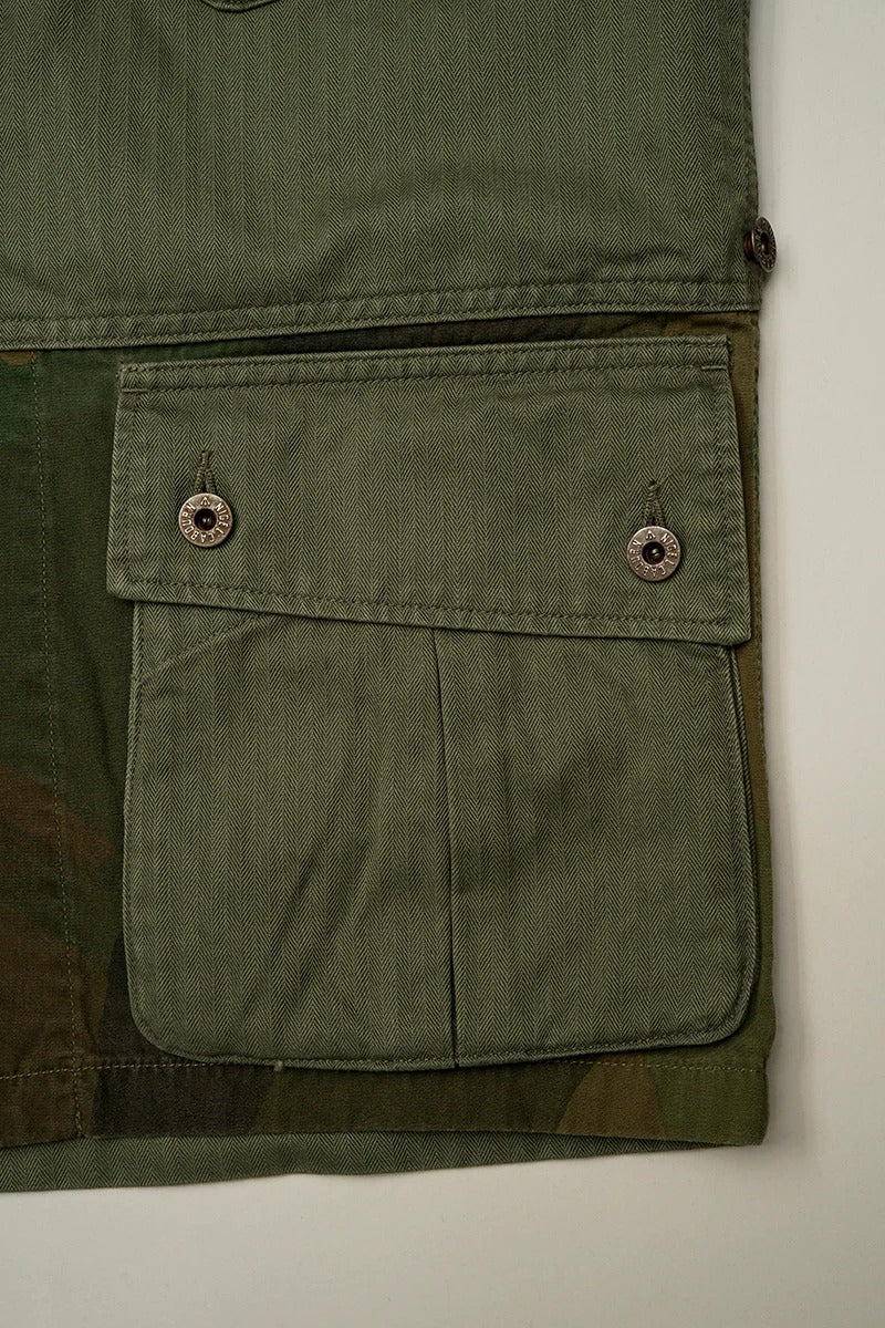 FATIGUE JACKET CAMO - GREEN