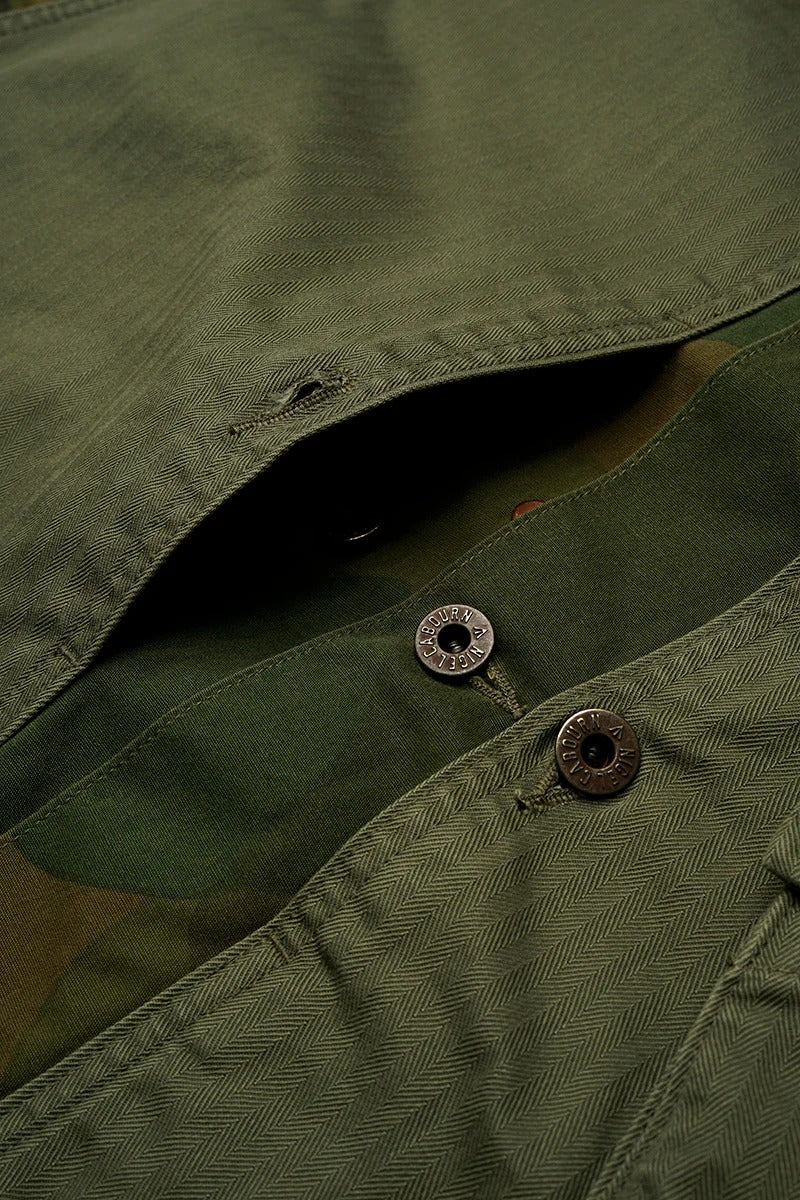 FATIGUE JACKET CAMO - GREEN