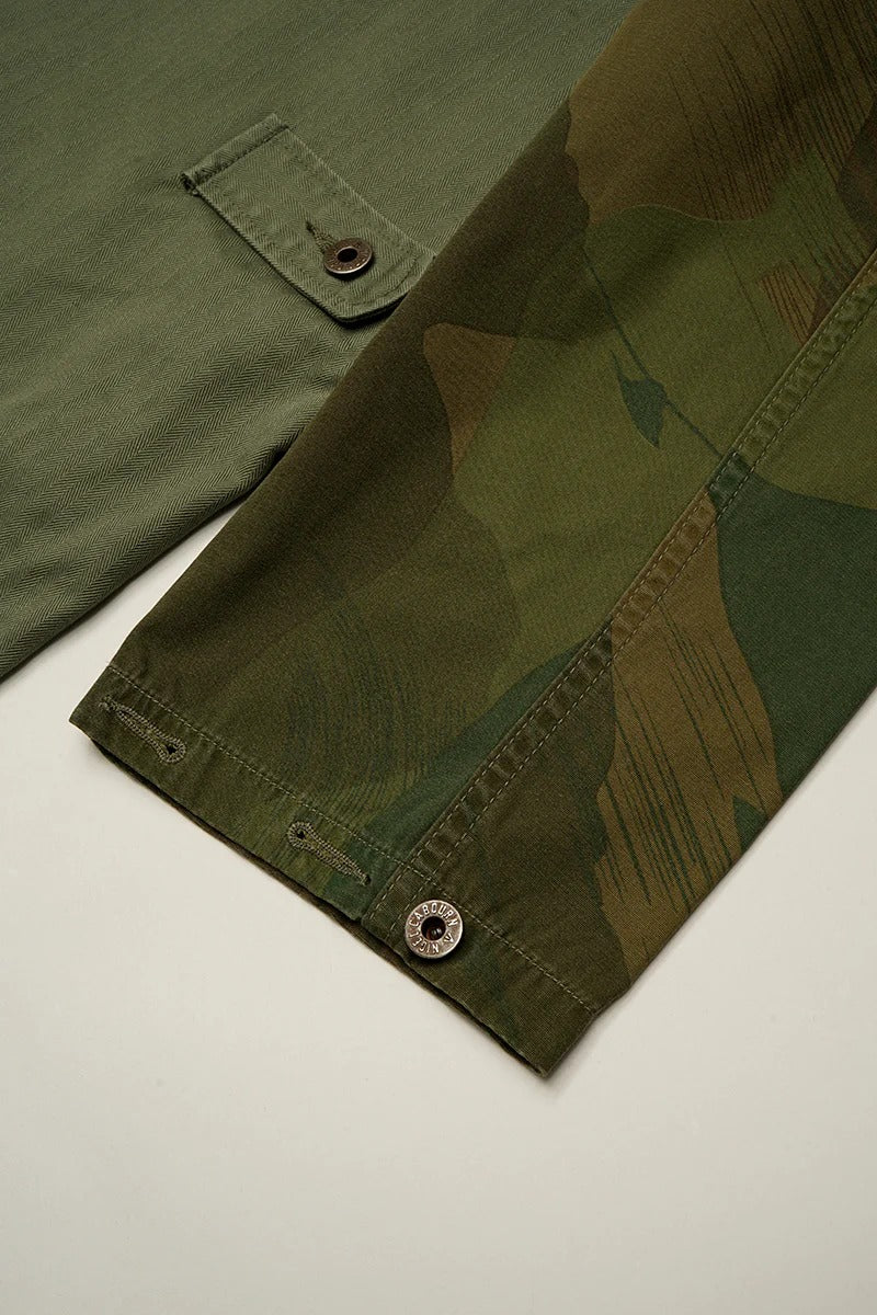 FATIGUE JACKET CAMO - GREEN