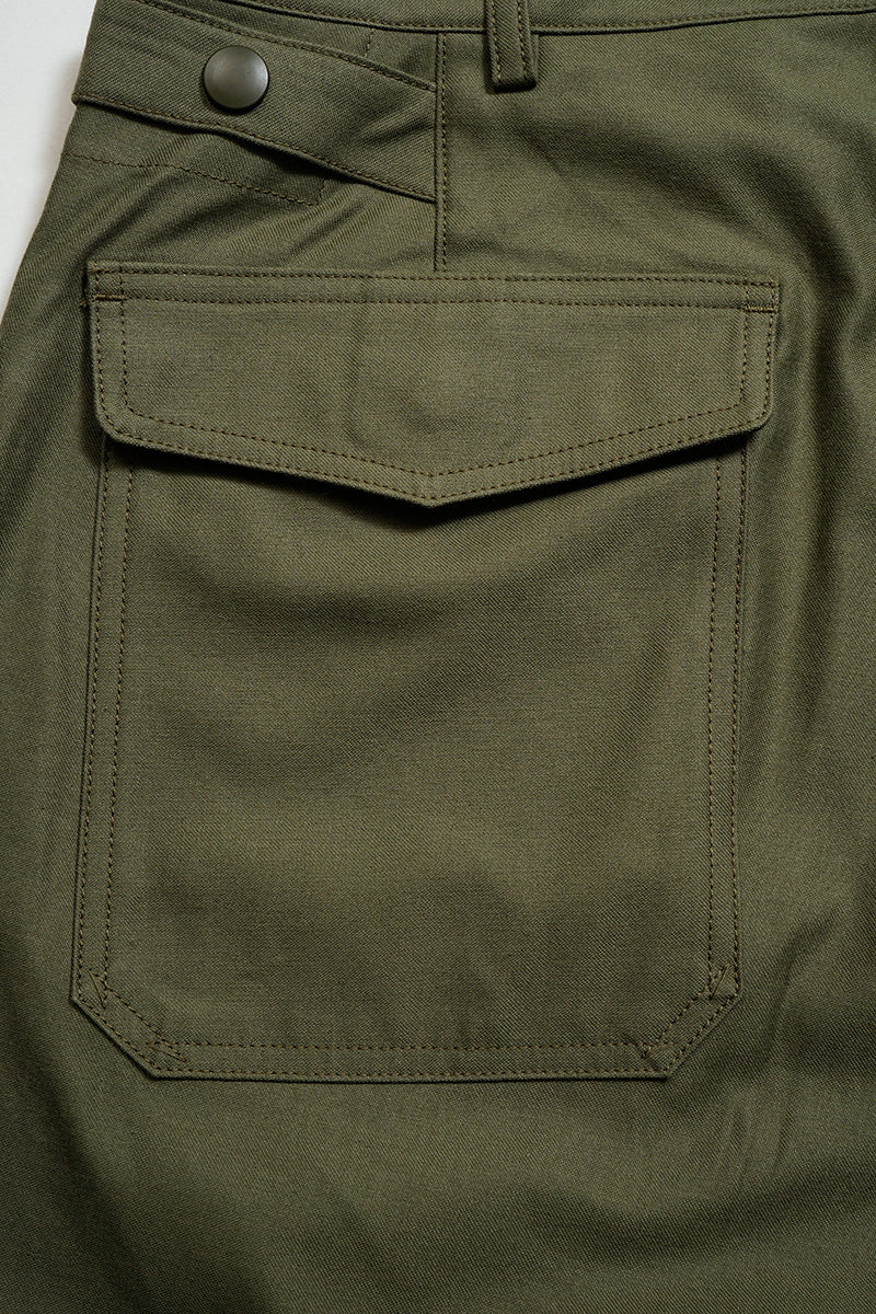 MECHANIC PANT MIX - DARK GREEN