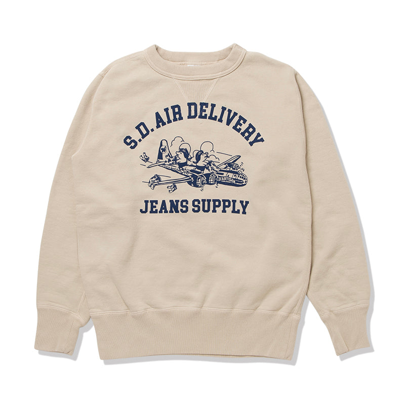 8156B Printed sweatshirt - IVORY