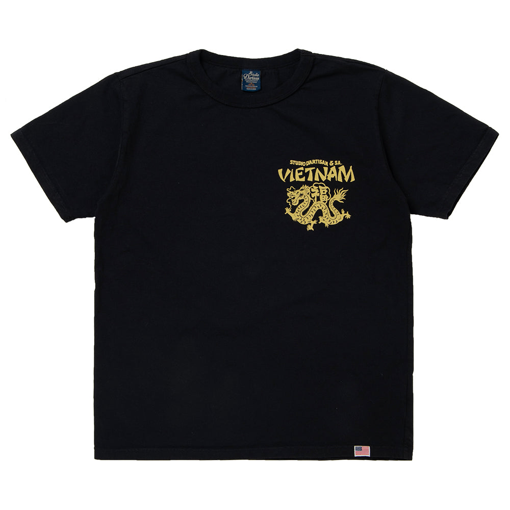 8197 VIETNAM WAR T-SHIRT - BLACK