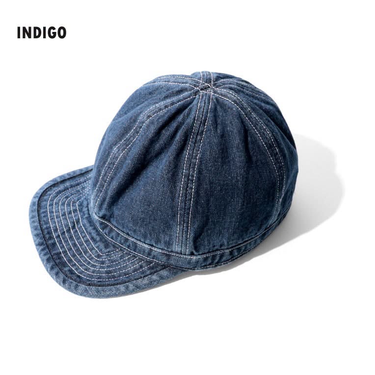 6680 DENIM ARMY CAP - INDIGO