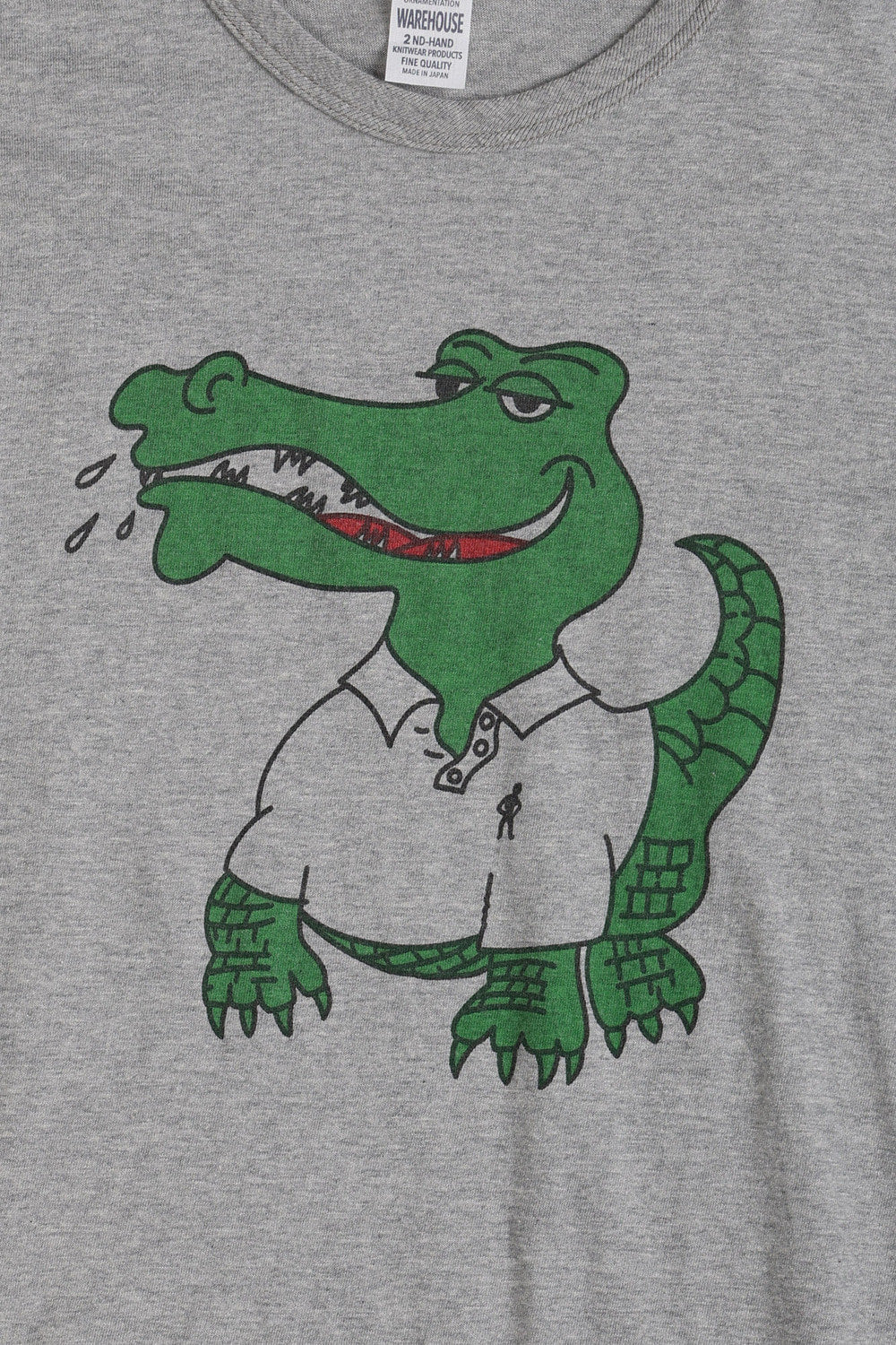 4064 CROCODILE - HEATHER GRAY