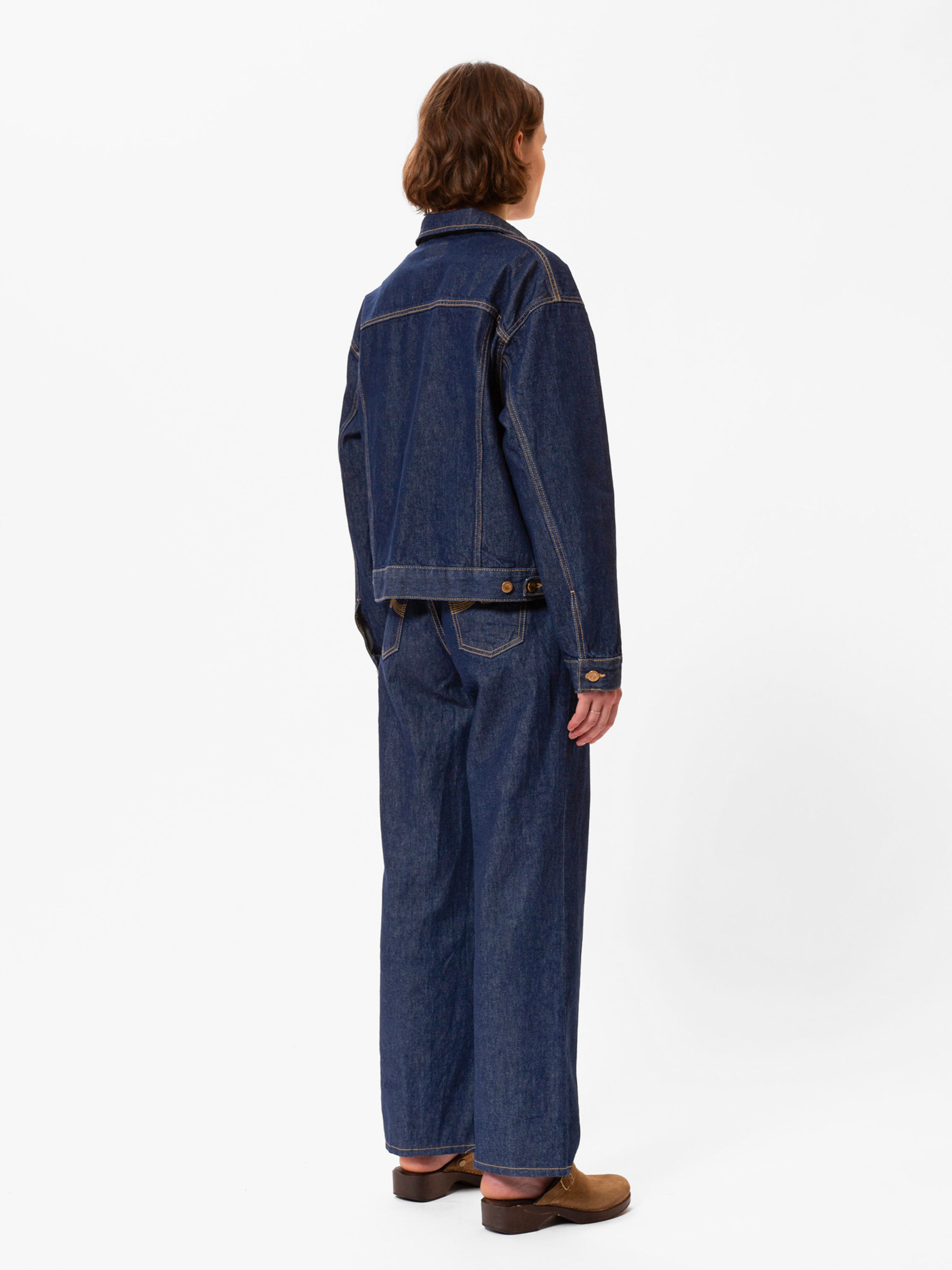BERIT DENIM JACKET CLASSIC - BLUE
