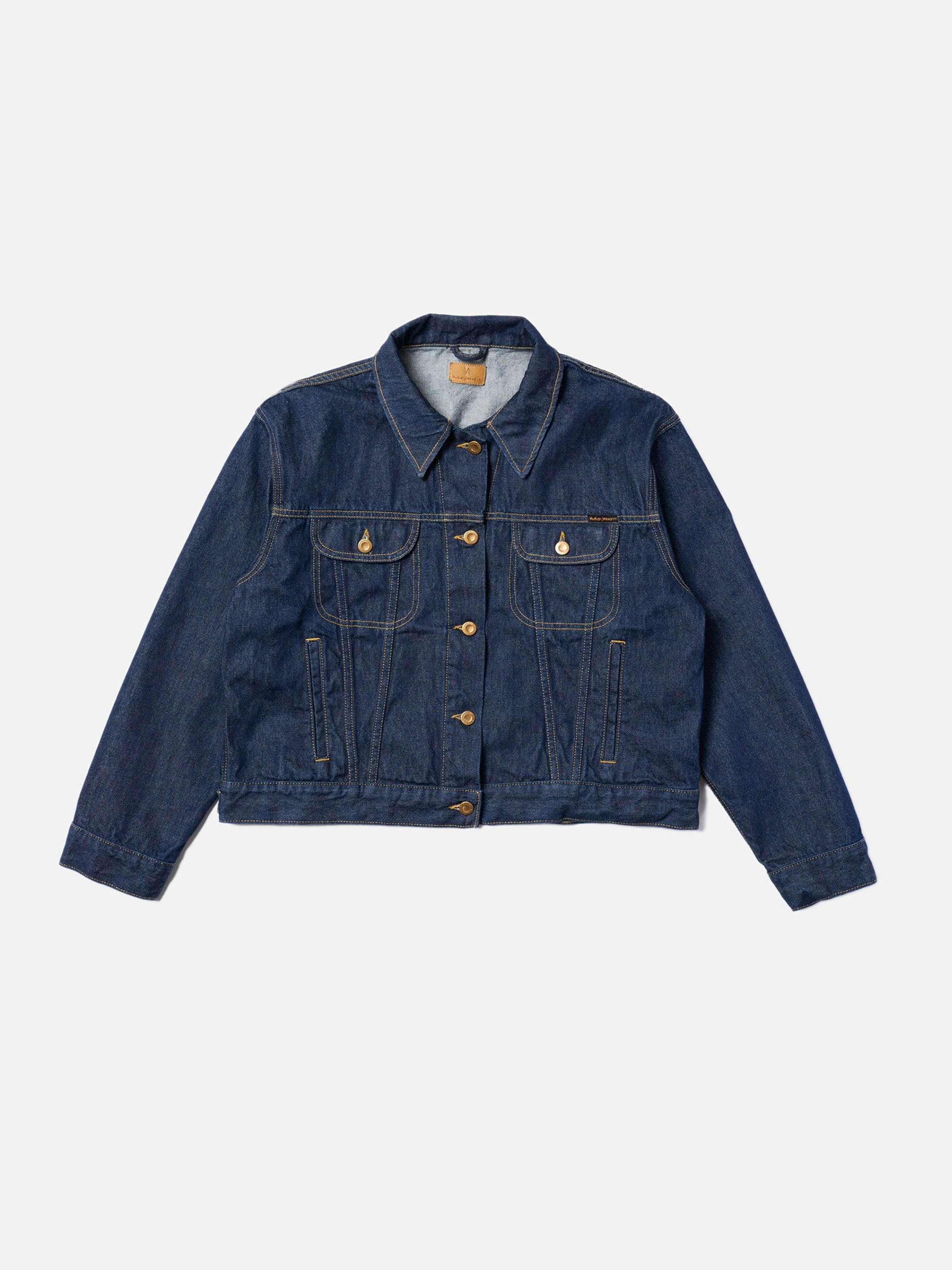 BERIT DENIM JACKET CLASSIC - BLUE