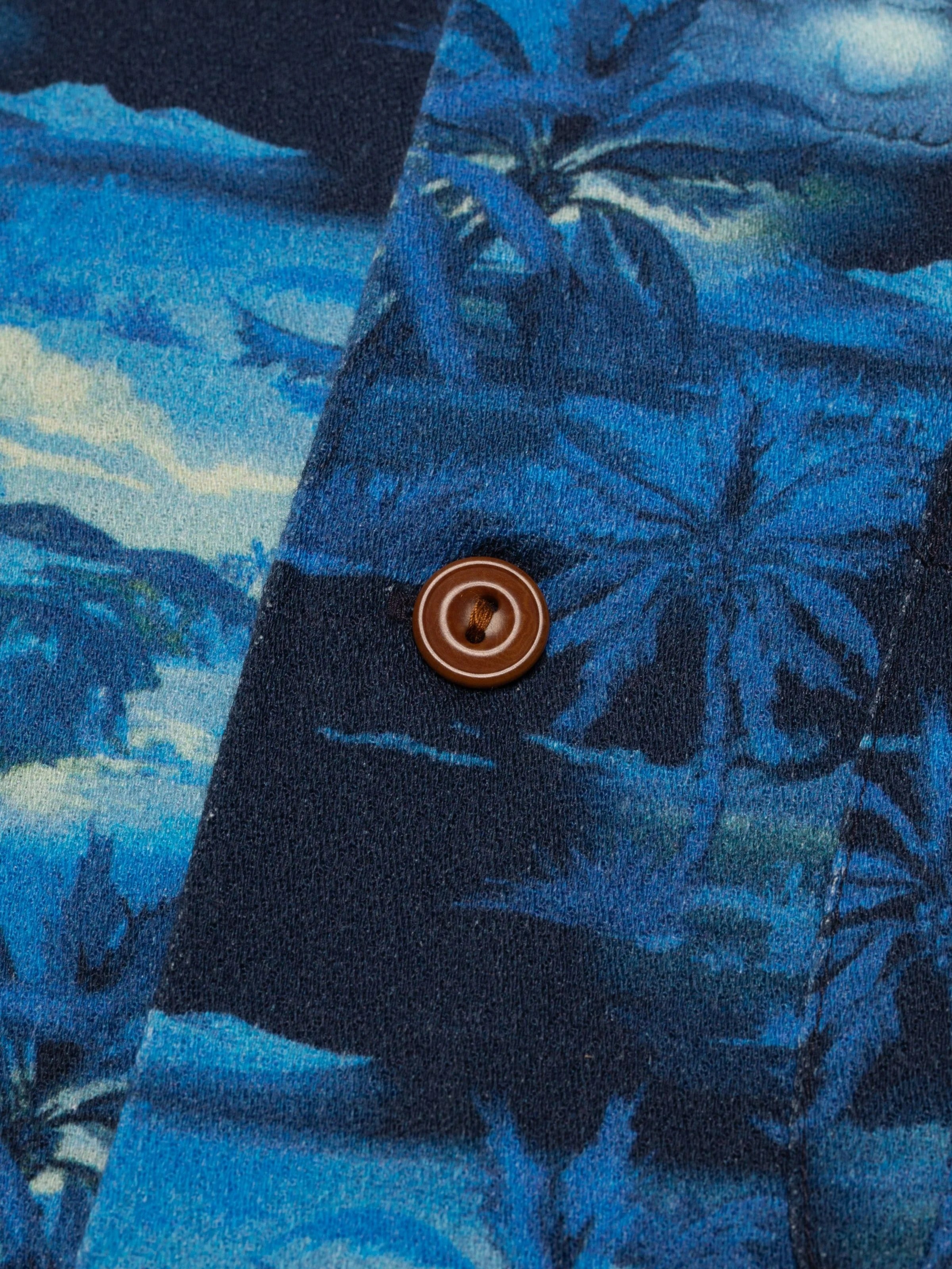 Arvid Pearls Hawaii Shirt - Blueberry