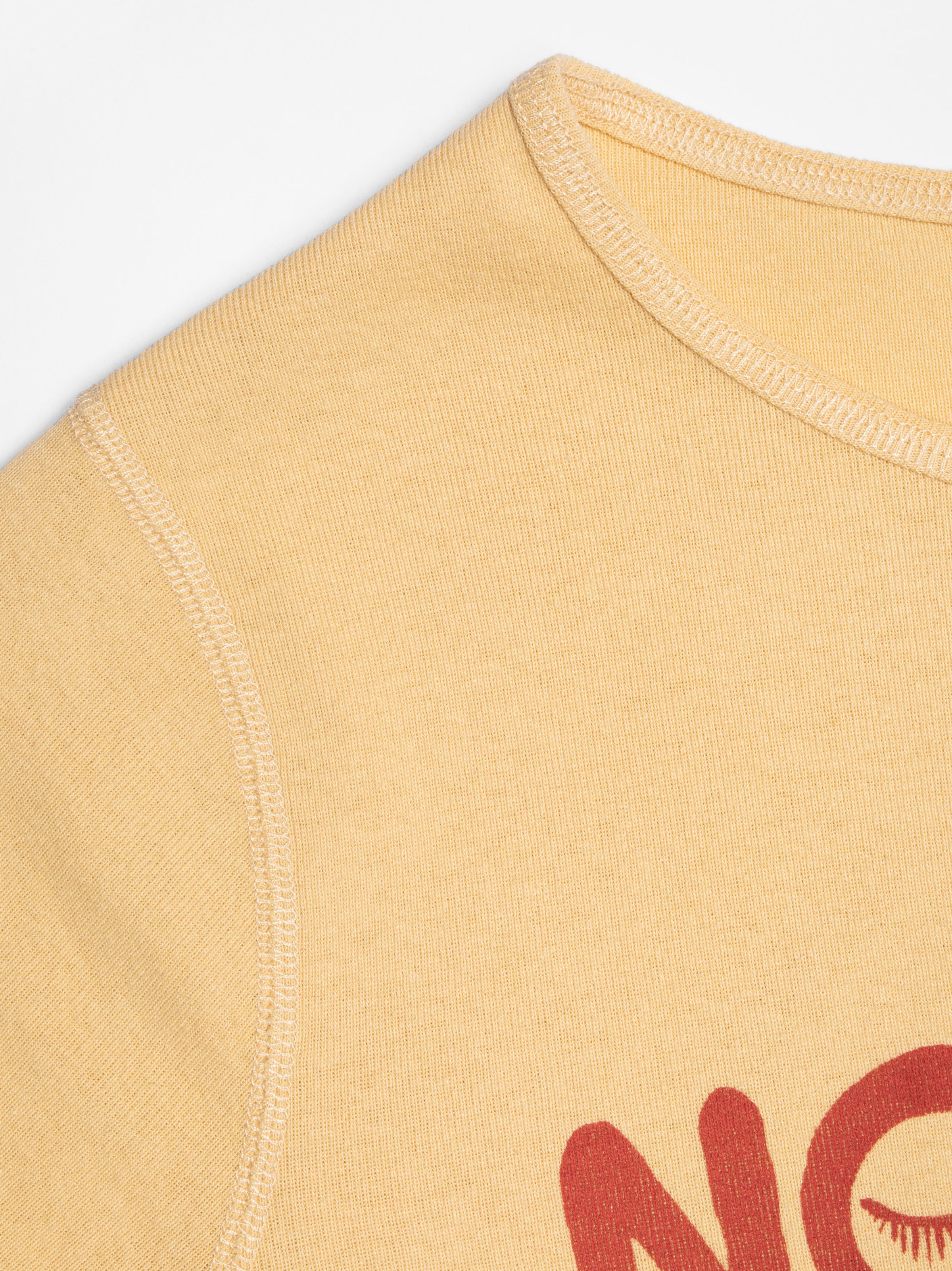 Eve T-Shirt Not Impressed - Mustard
