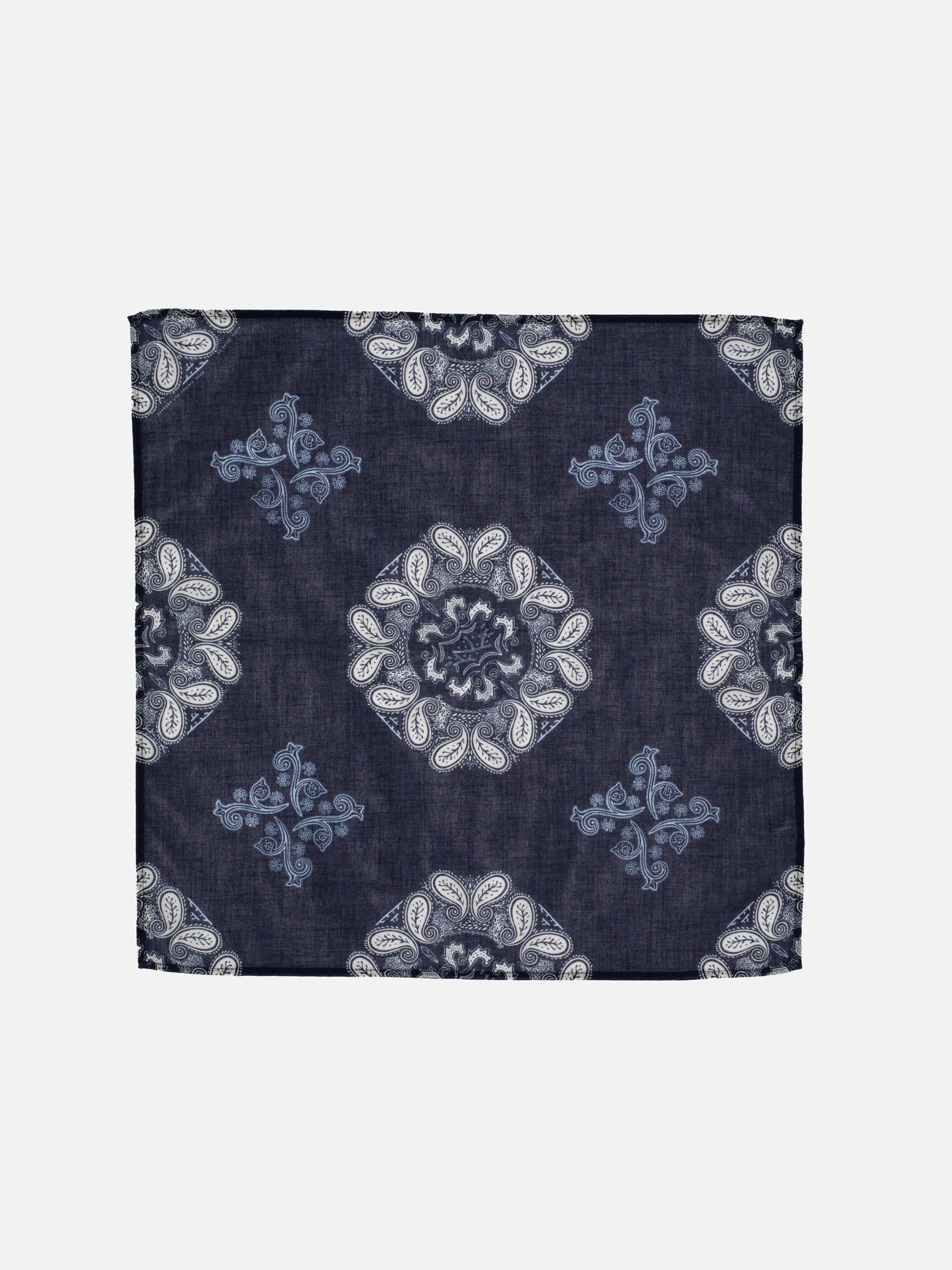 Ingrid Bandana Paisley - Navy