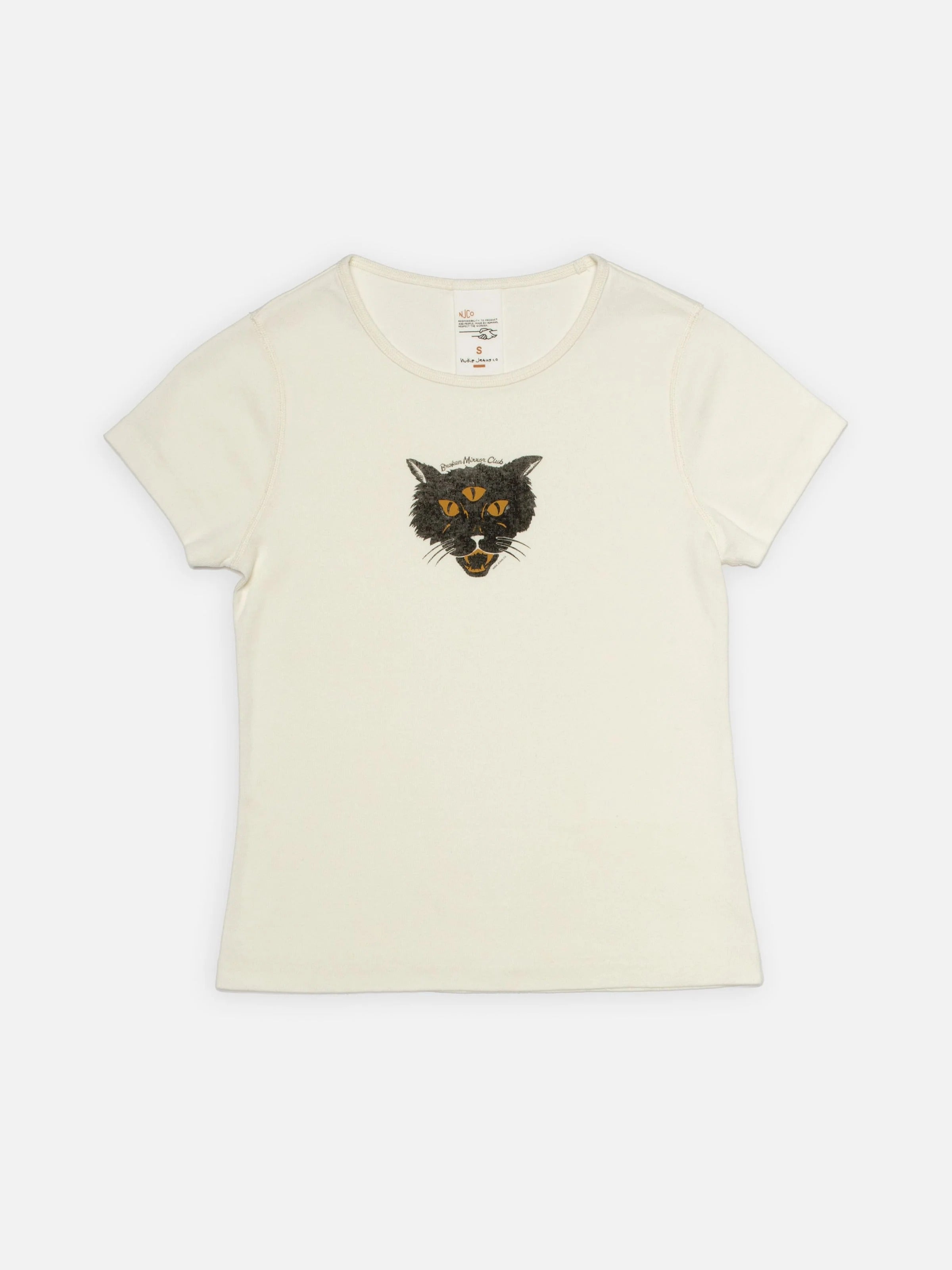 Eve The Cat T-Shirt - Offwhite