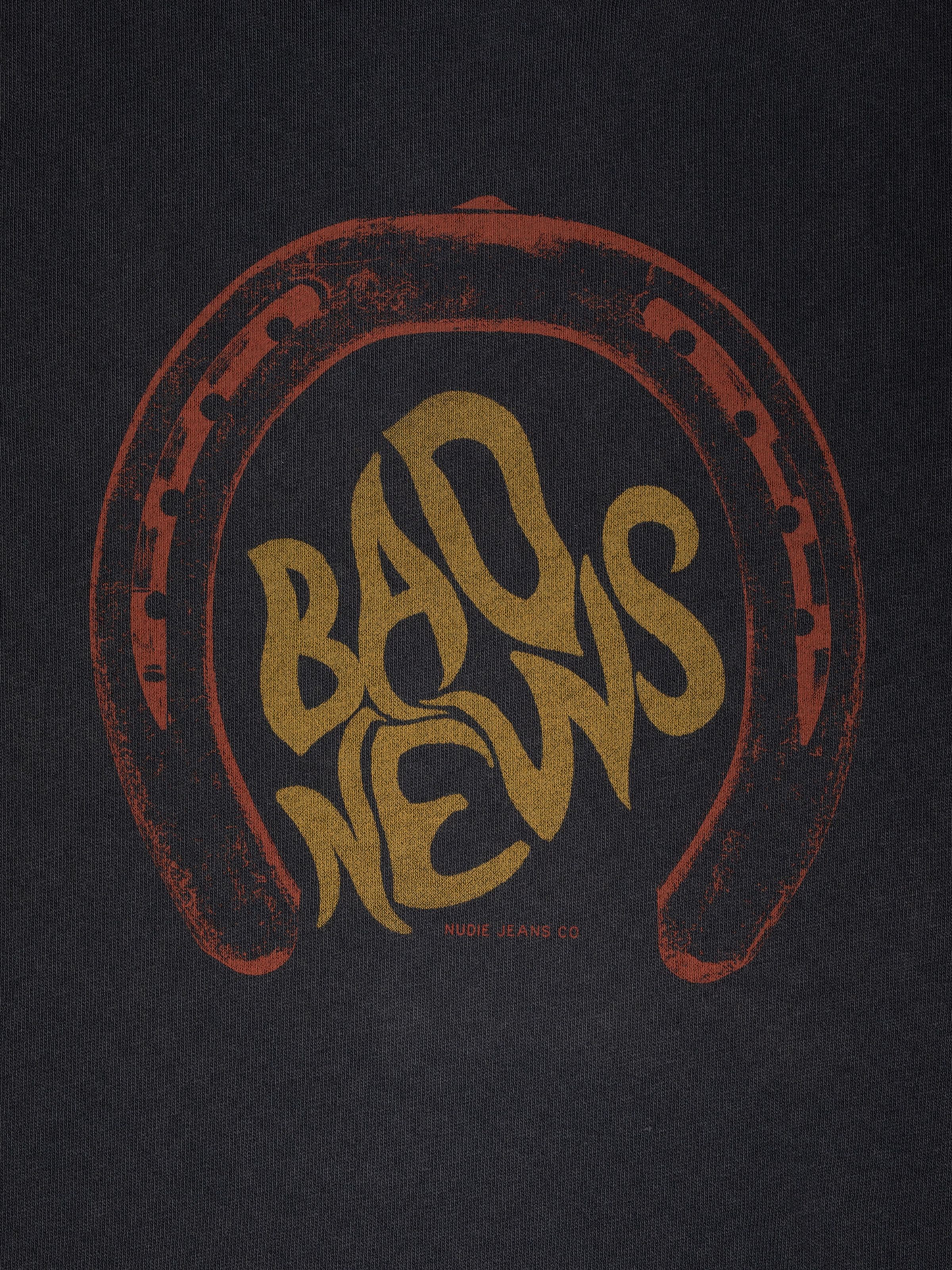 Ricky Bad News T-Shirt - Antracite
