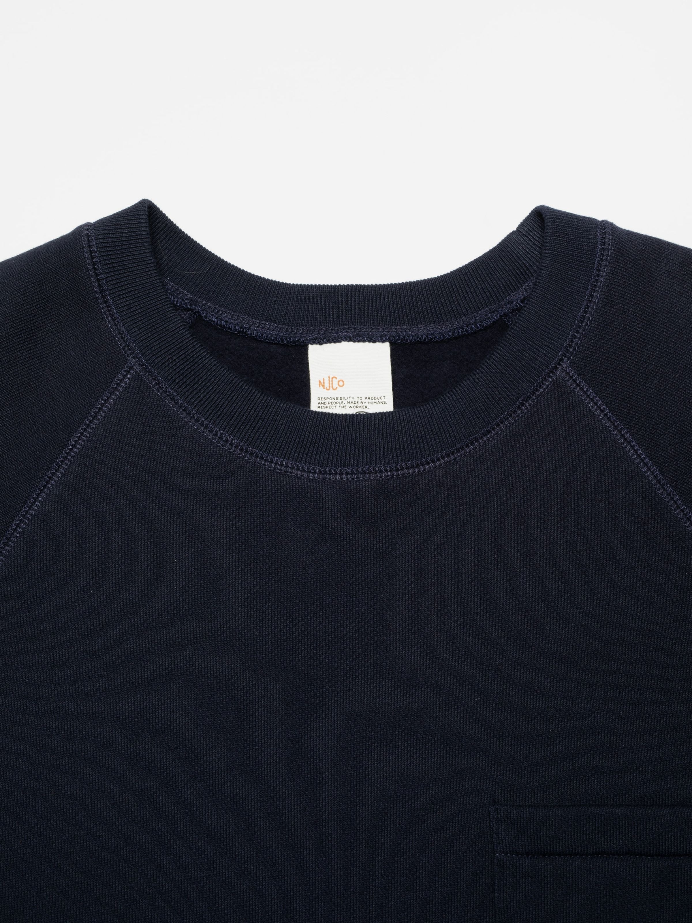 Kaj Short Sleeved Sweatshirt - Blueberry